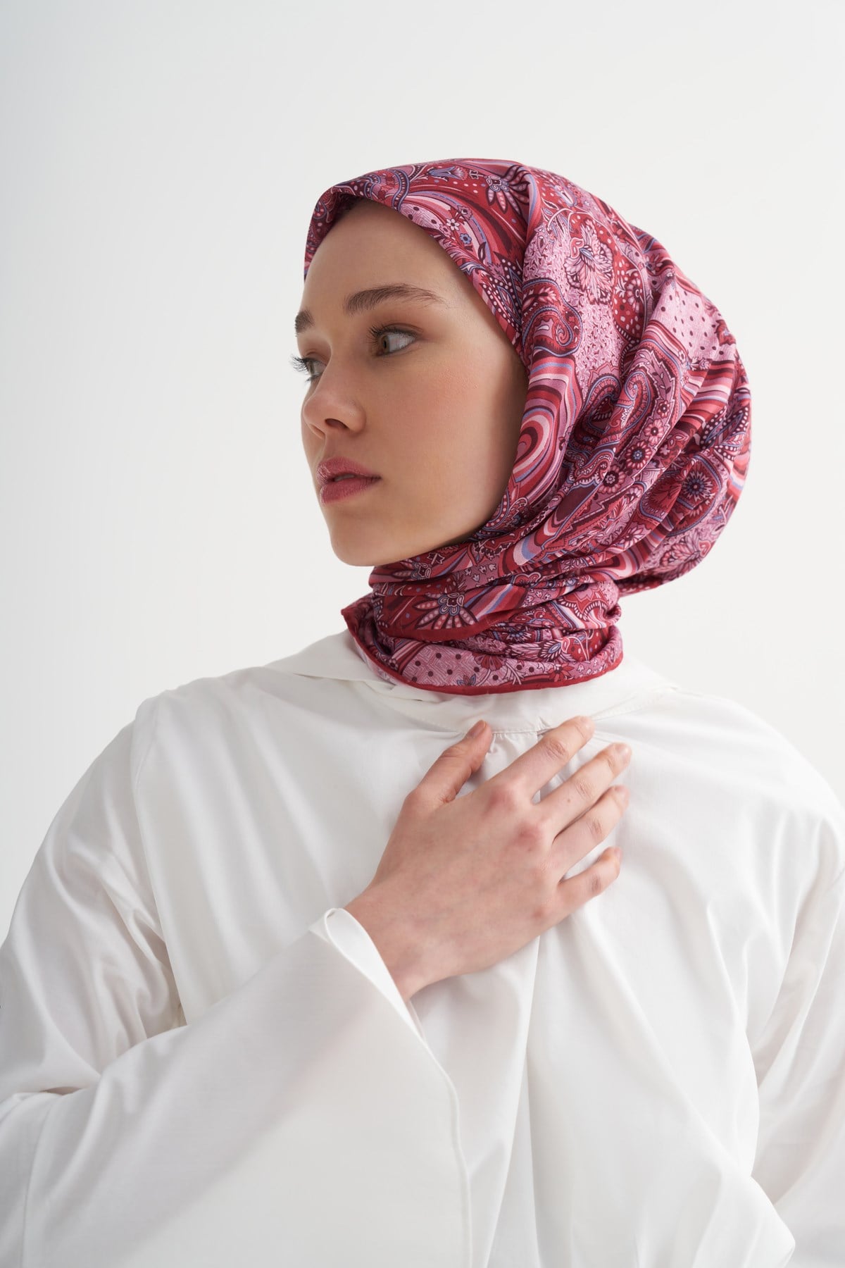 Nerissa Soft Eşarp Pembe