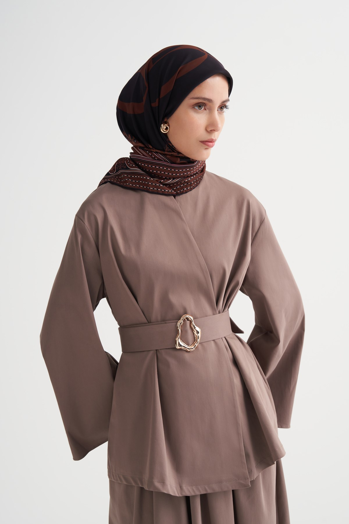 Legacy Kahverengi Twill Eşarp