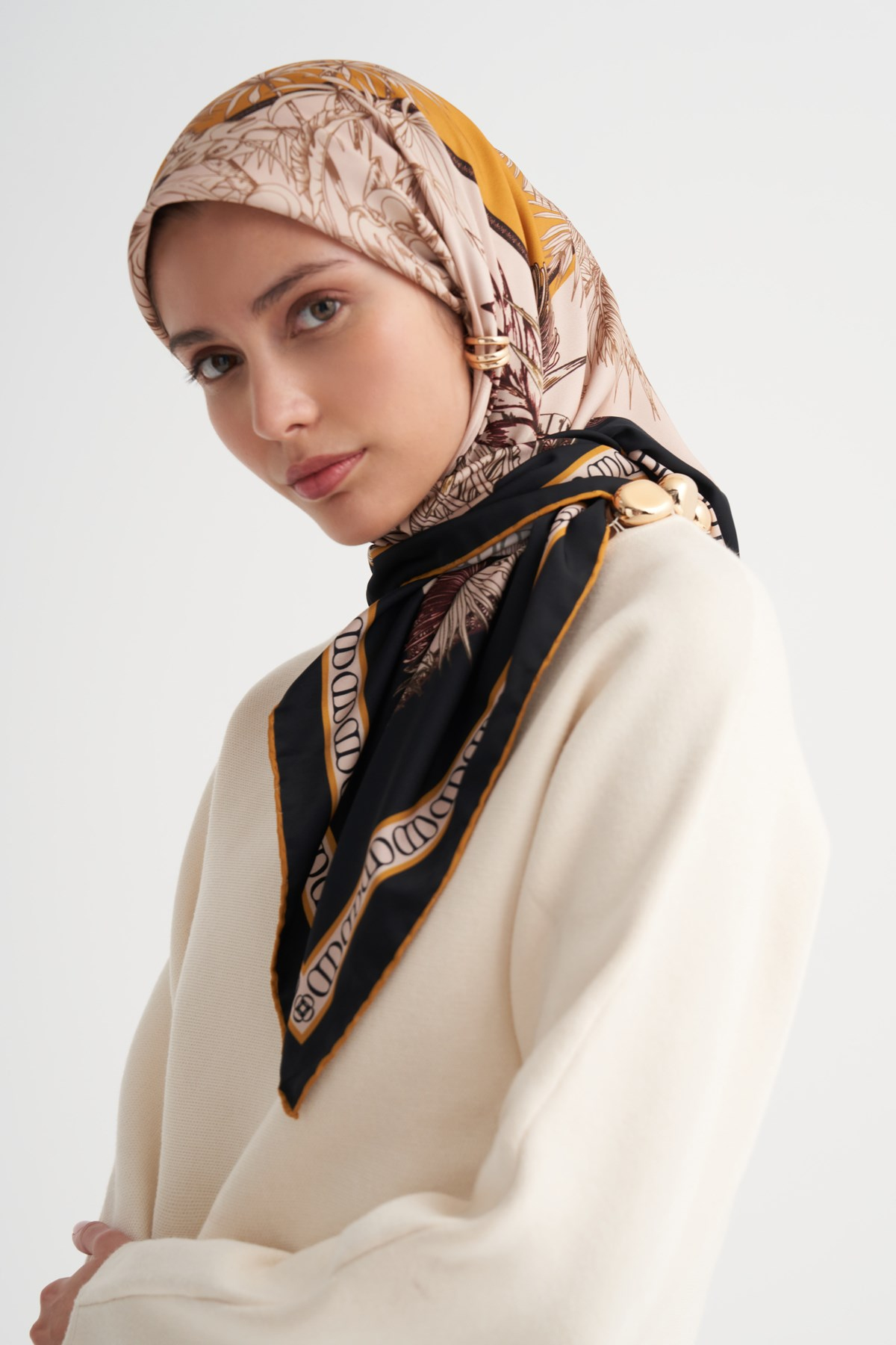 Botinica Hardal Twill Eşarp