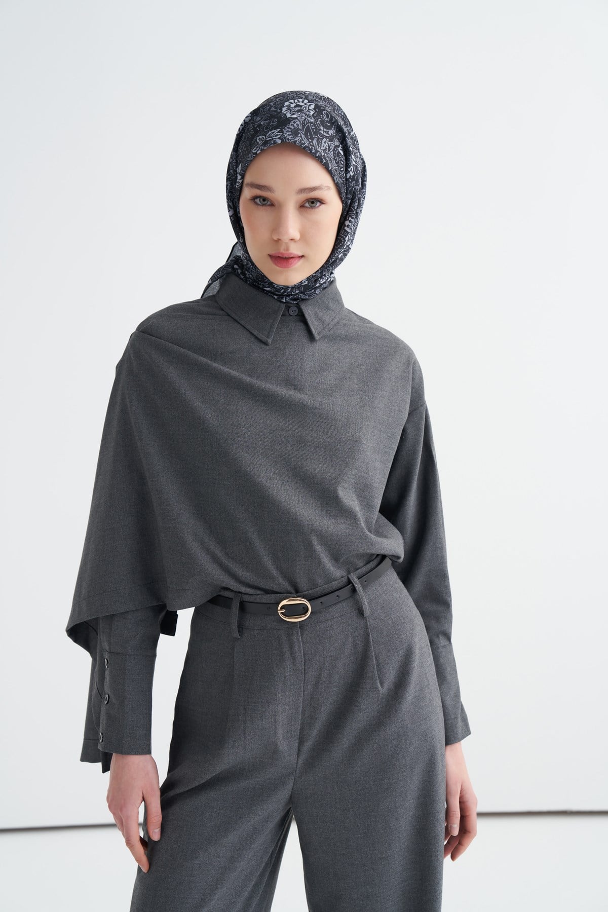 Velora Soft Eşarp Siyah