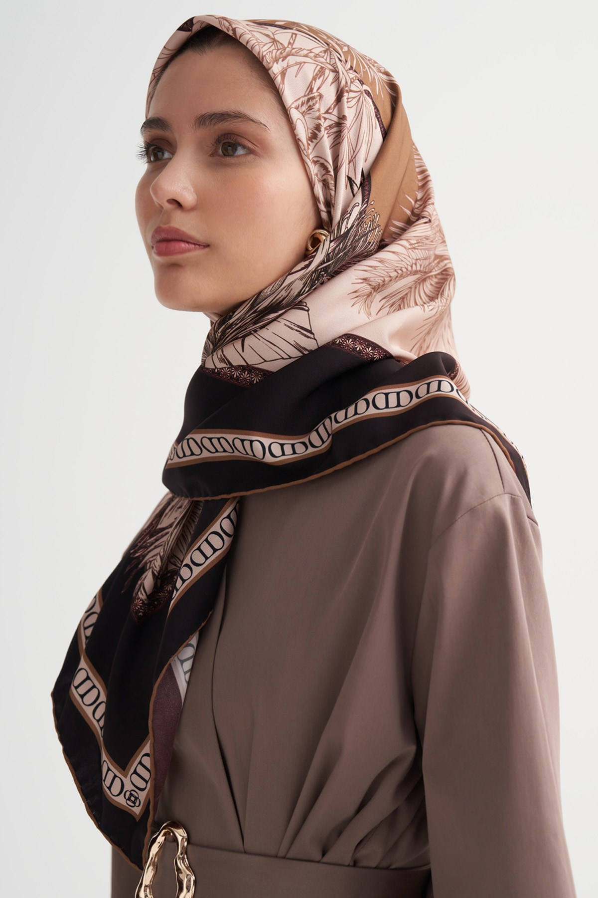 Botinica Camel Twill Eşarp
