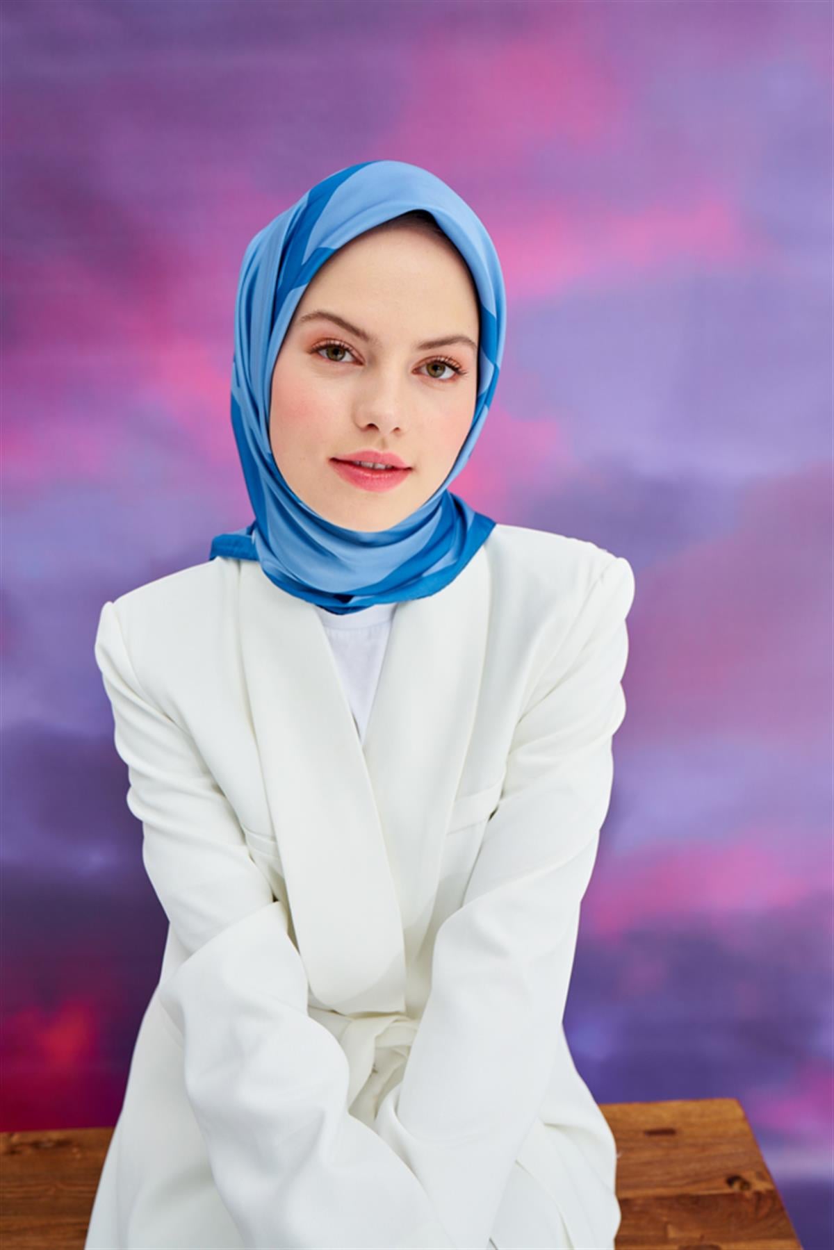 Amora Eşarp Mavi
