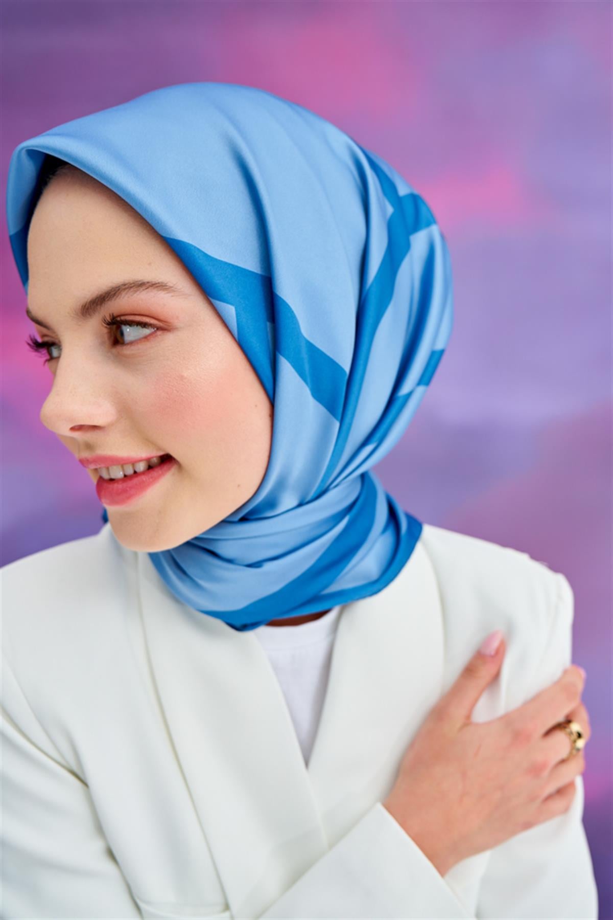 Amora Eşarp Mavi