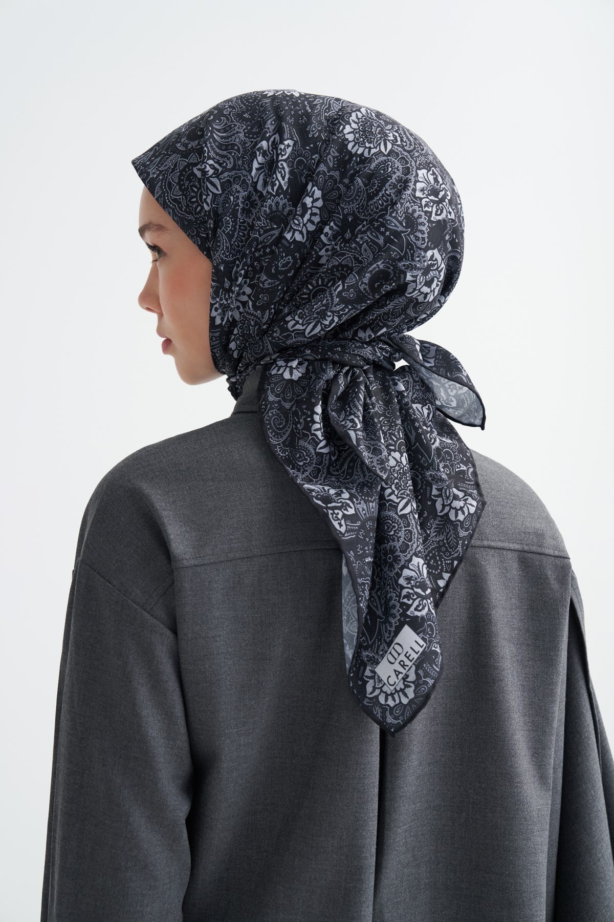 Velora Soft Eşarp Siyah