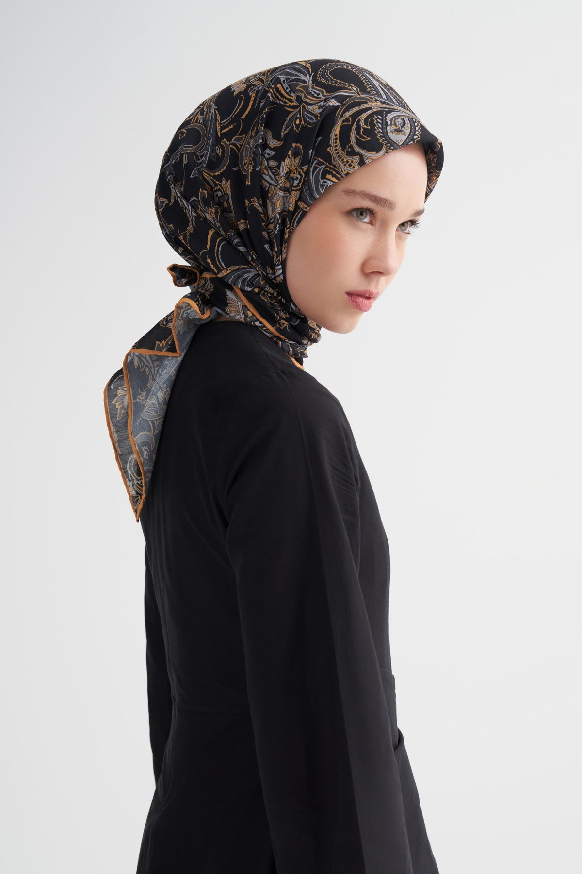Amaris Soft Eşarp Siyah