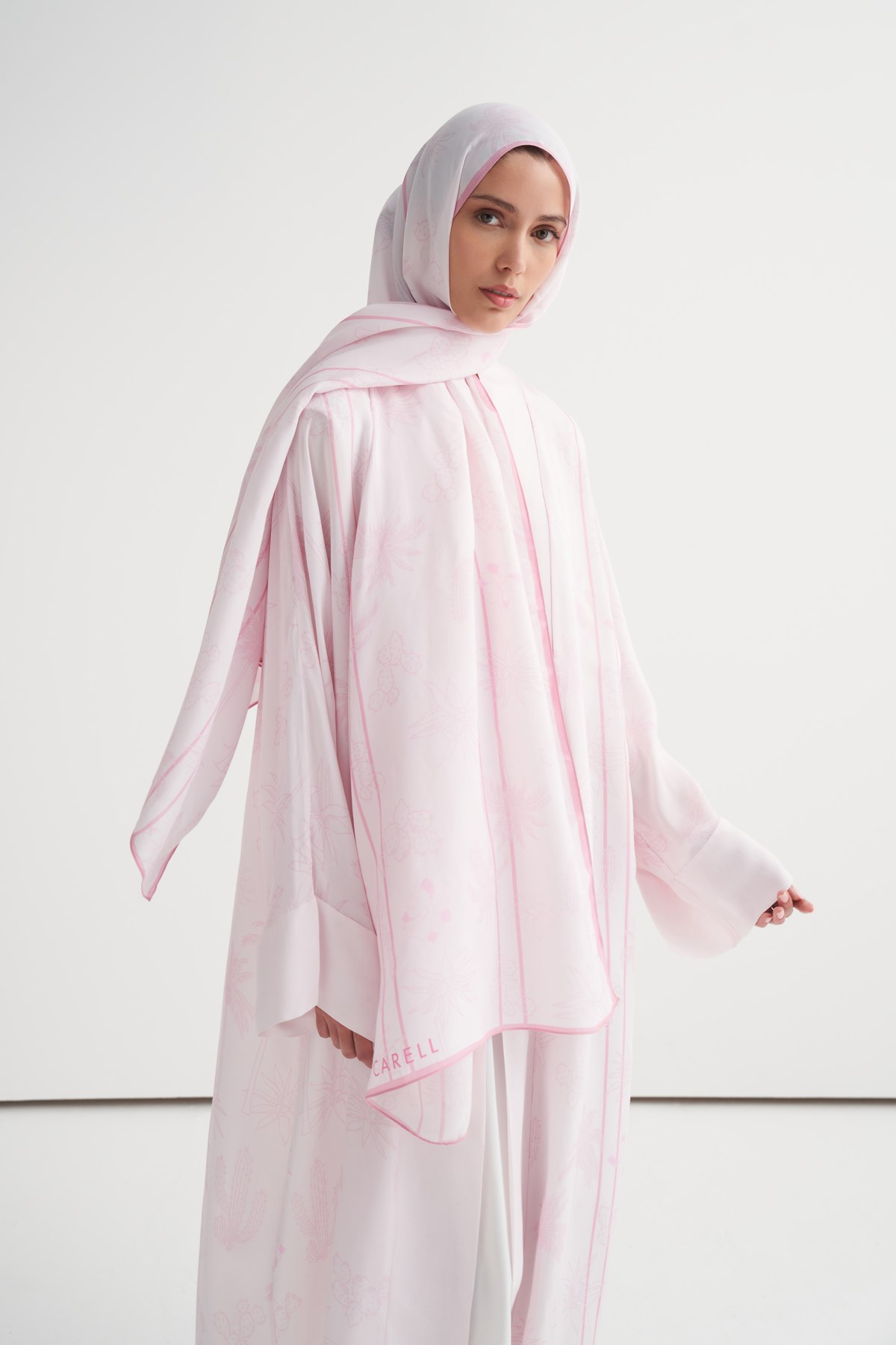 Mania Floş Şal Soft Pembe