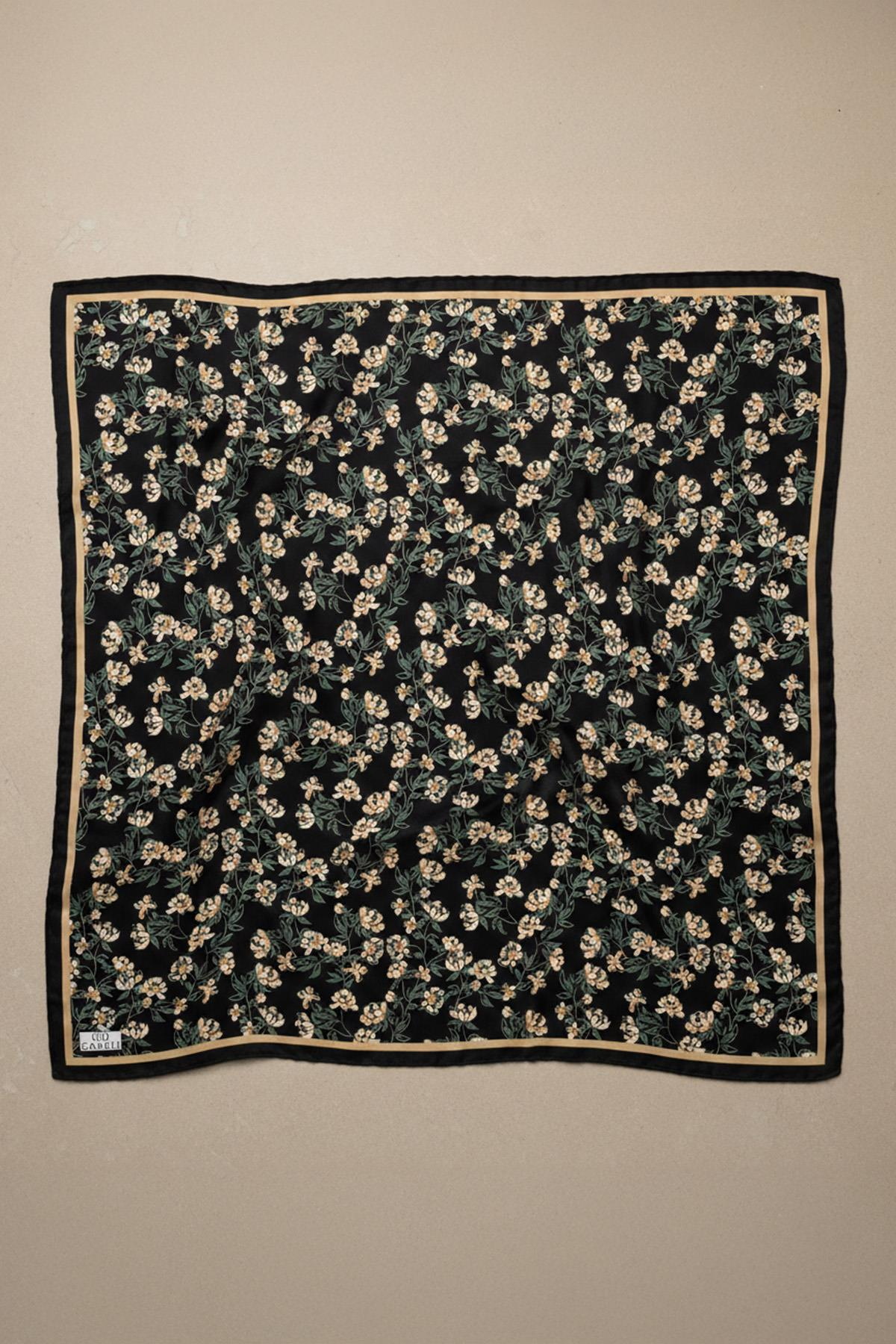 Florina Soft Eşarp Siyah