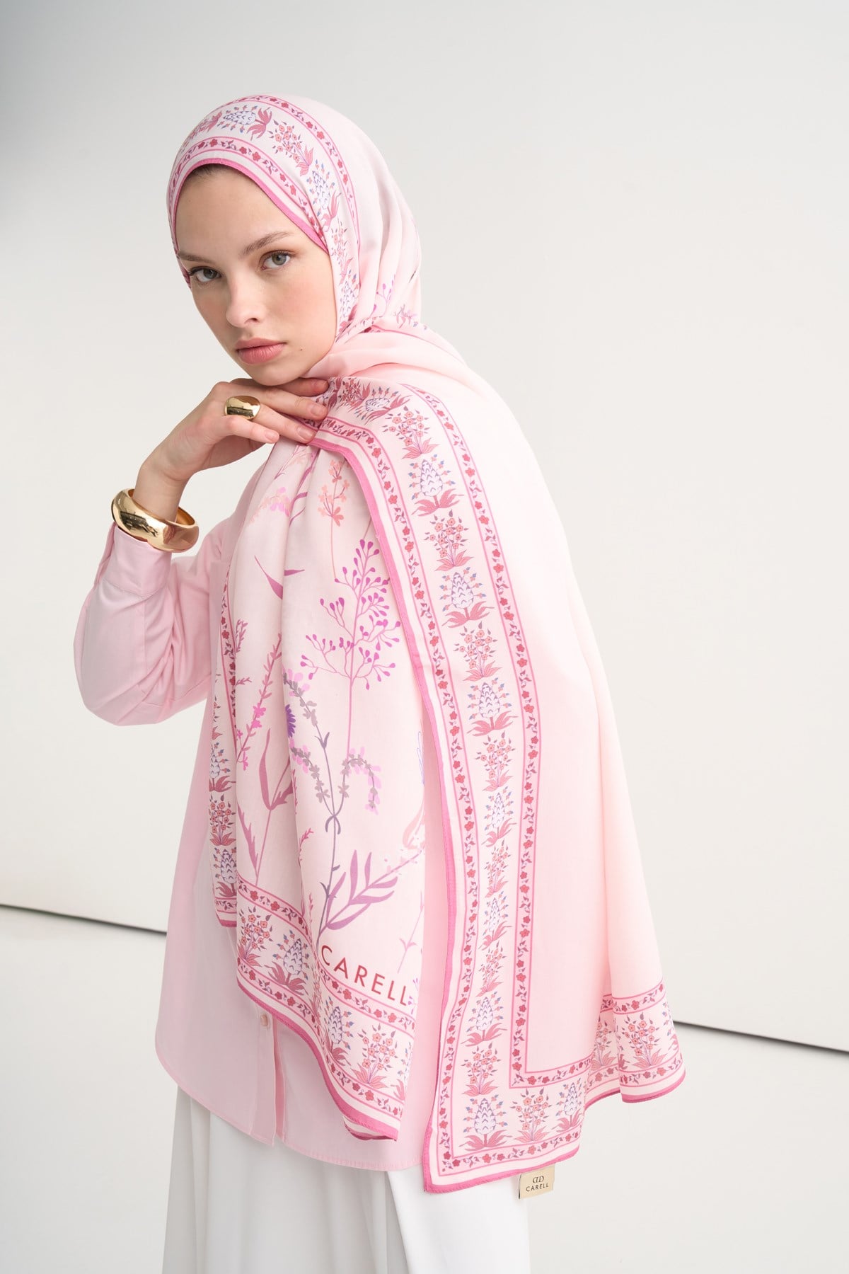Elite Garden Floş Şal Pembe
