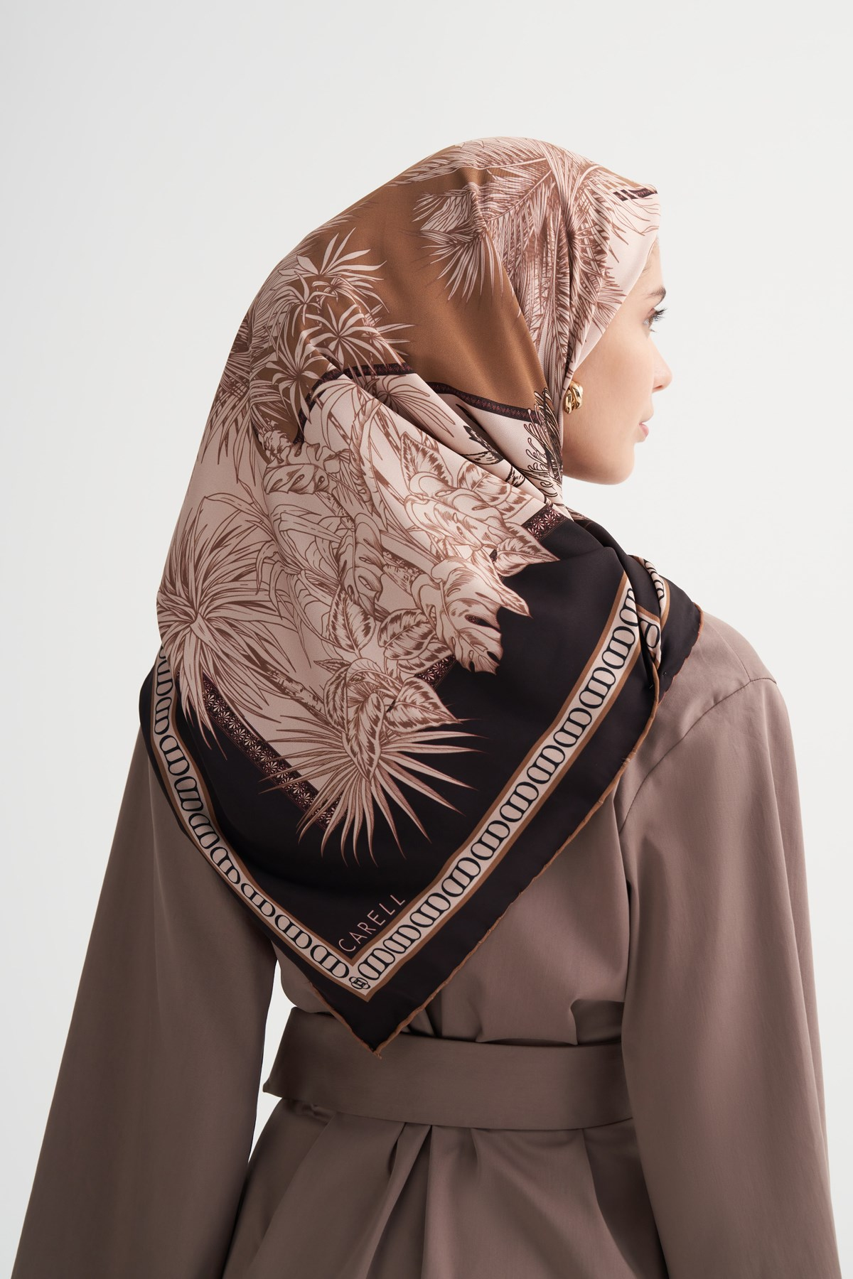 Botinica Camel Twill Eşarp