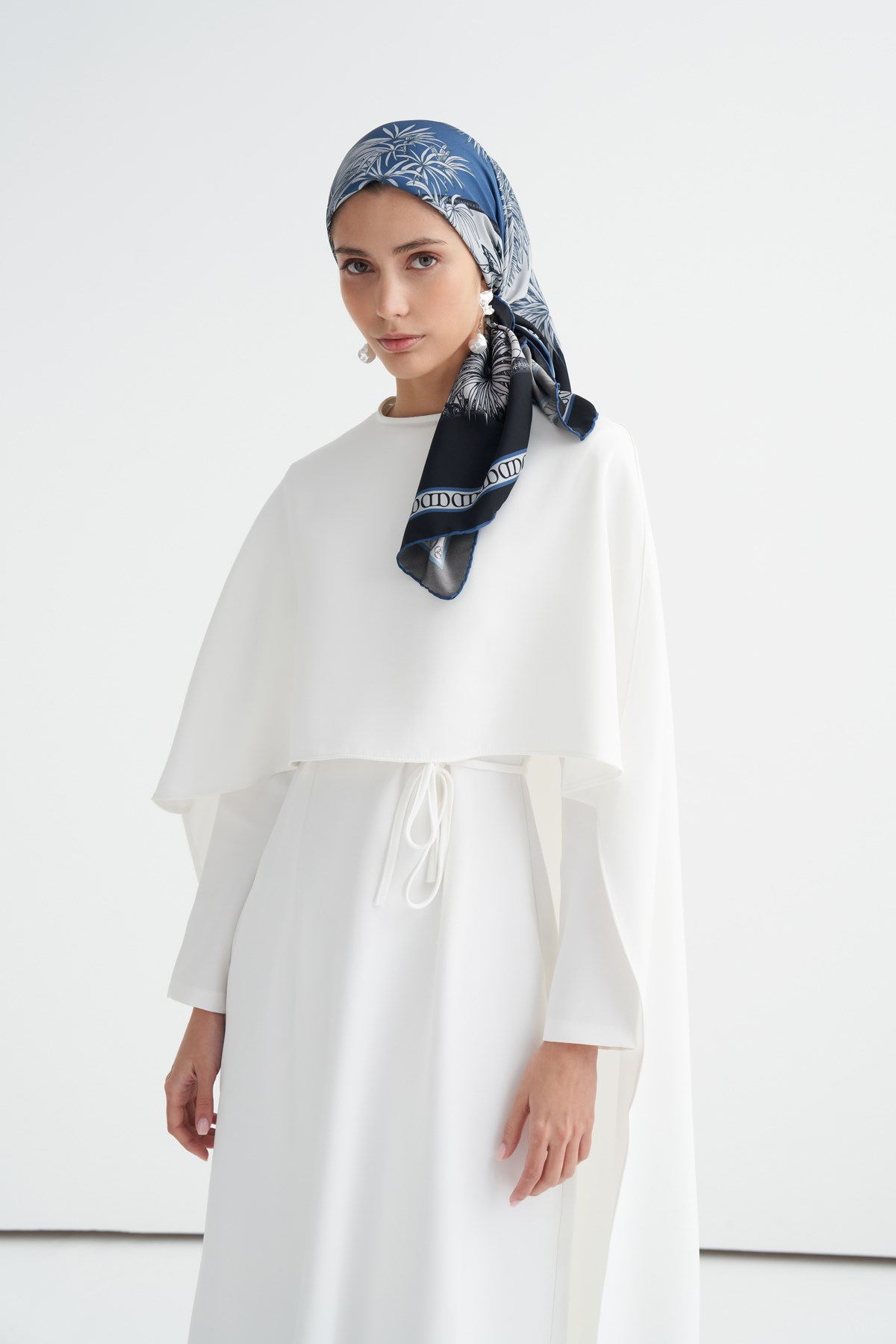 Botinica Lacivert Twill Eşarp