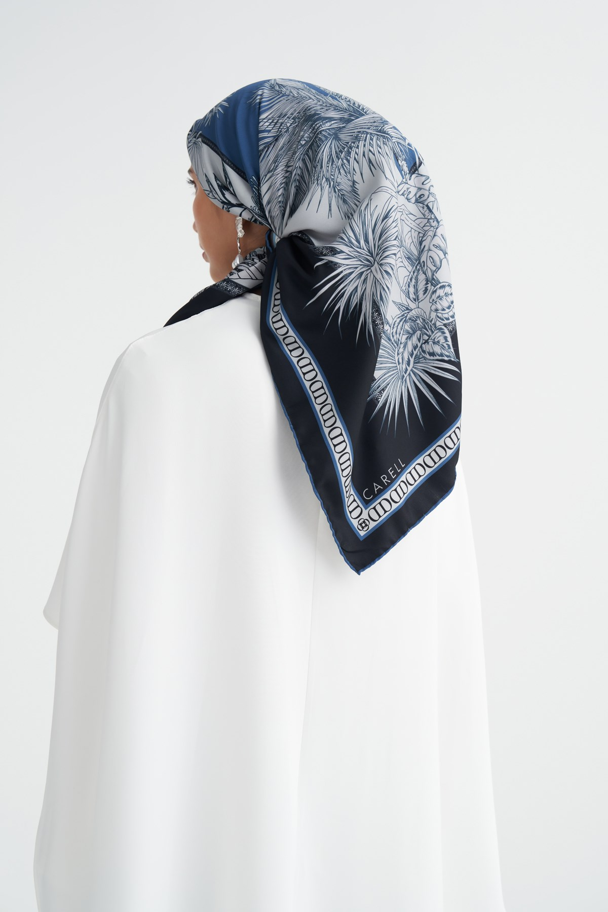 Botinica Lacivert Twill Eşarp