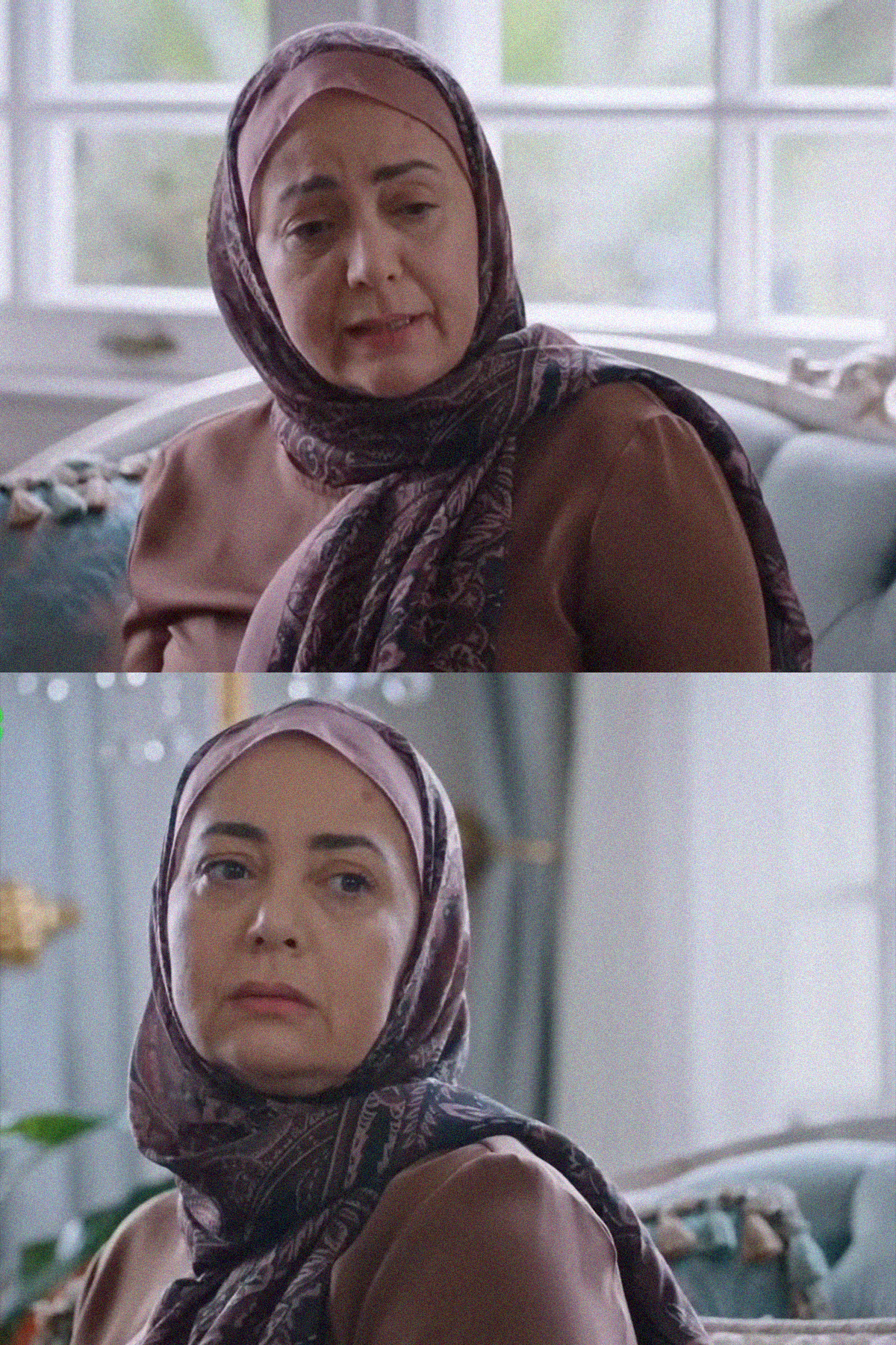 Kızılcık Şerbeti Pembe'nin Tercihi Diamond Sütlü Kahve Nilla Pamuklu Şal