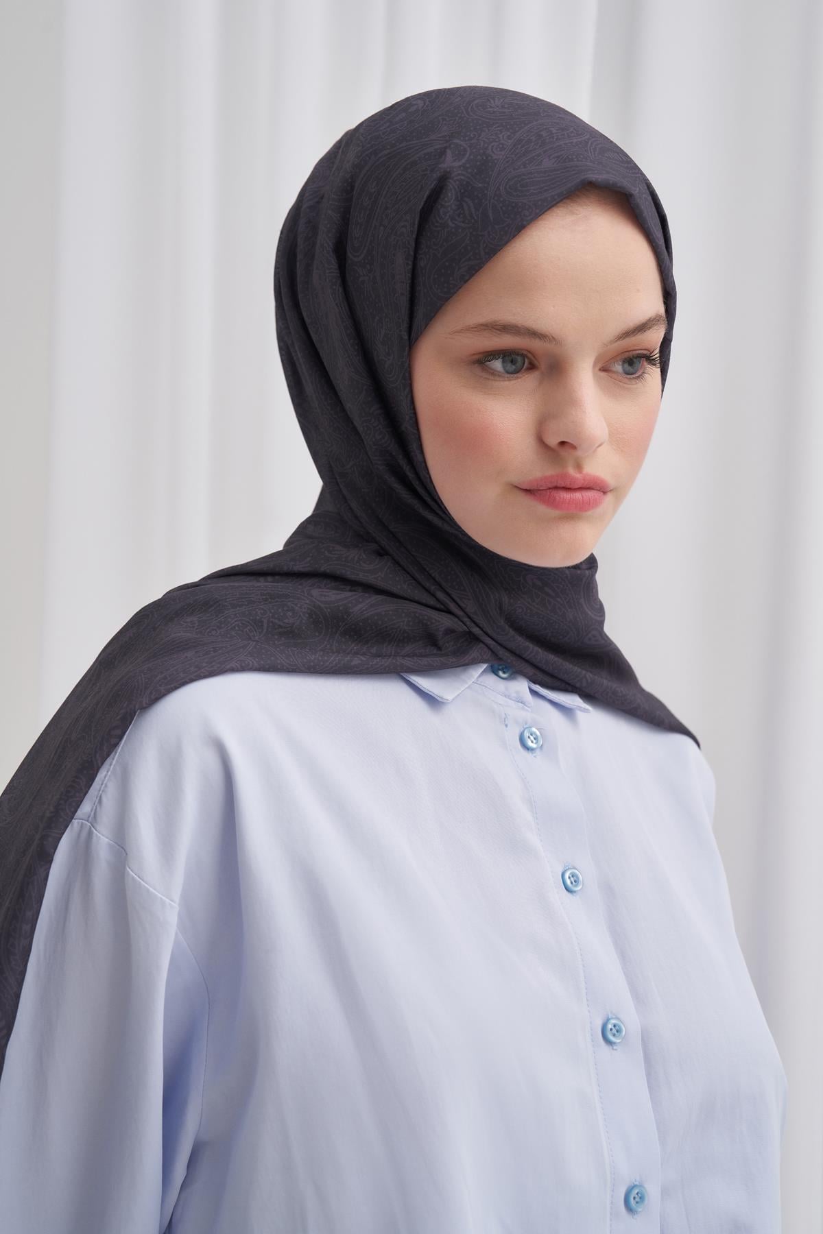 Nilla Pamuklu Şal Mistral Gül Kurusu