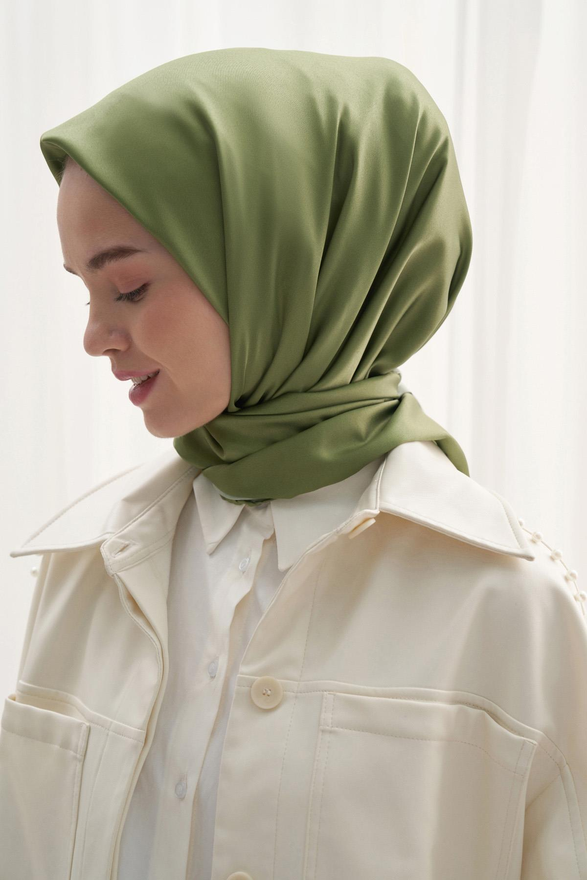 Twill Eşarp Yeşil