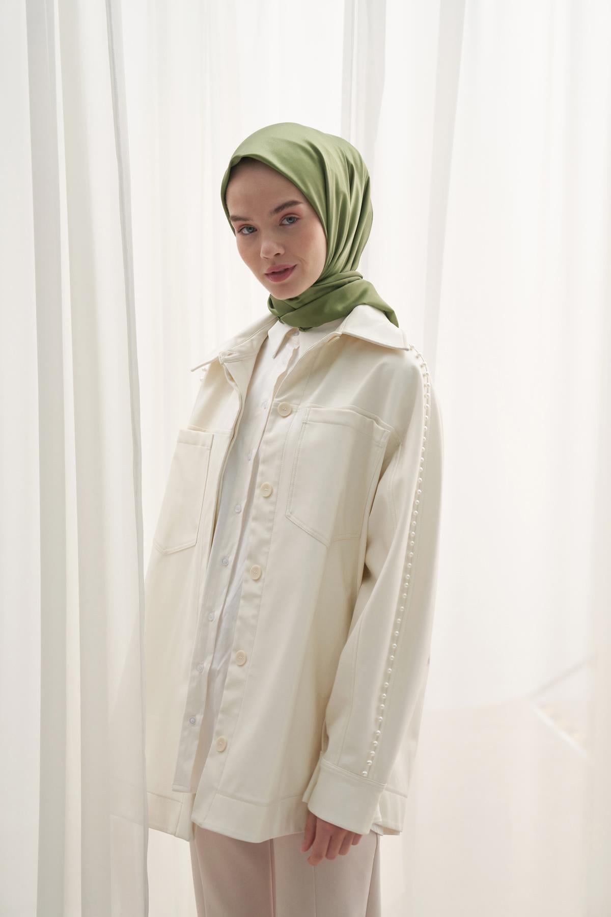 Twill Eşarp Yeşil