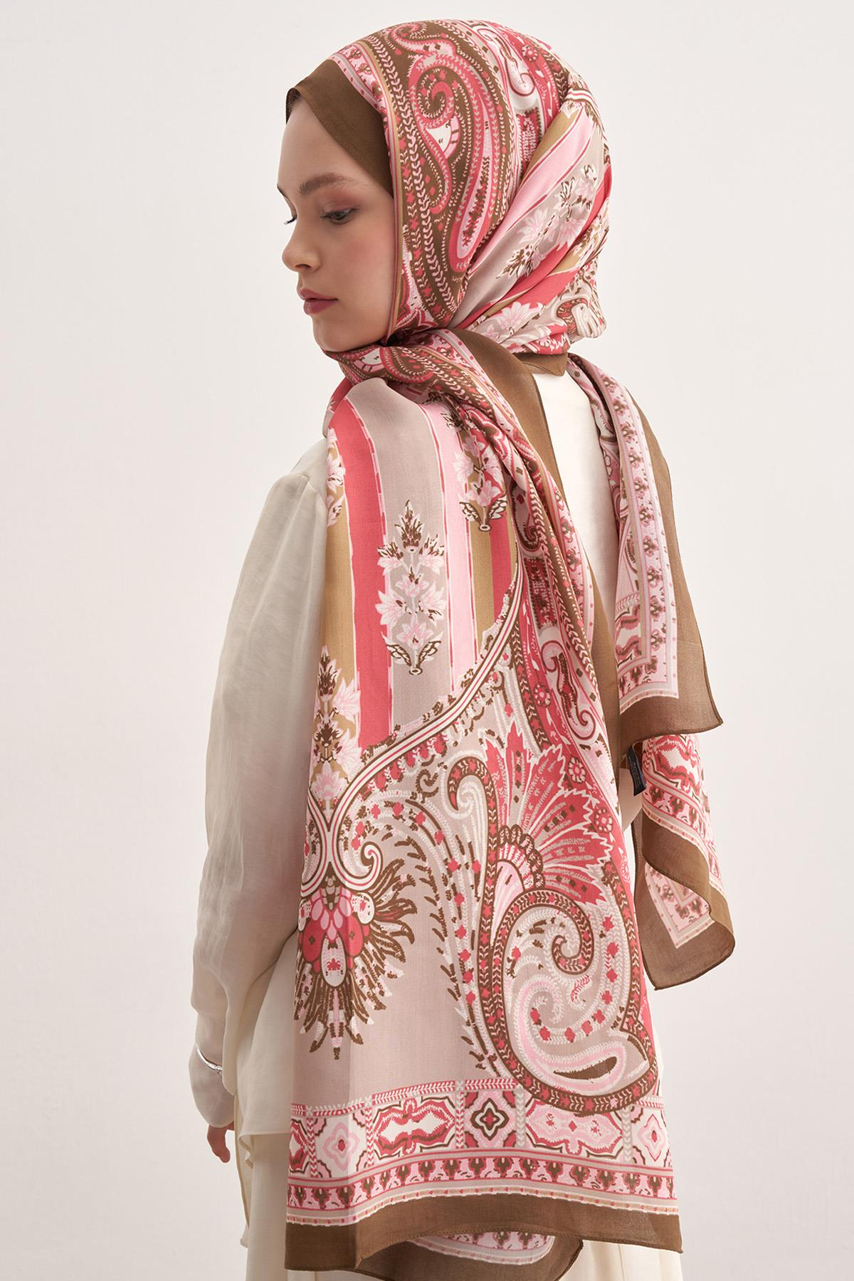 Vine Ceviz Vela Floş Şal