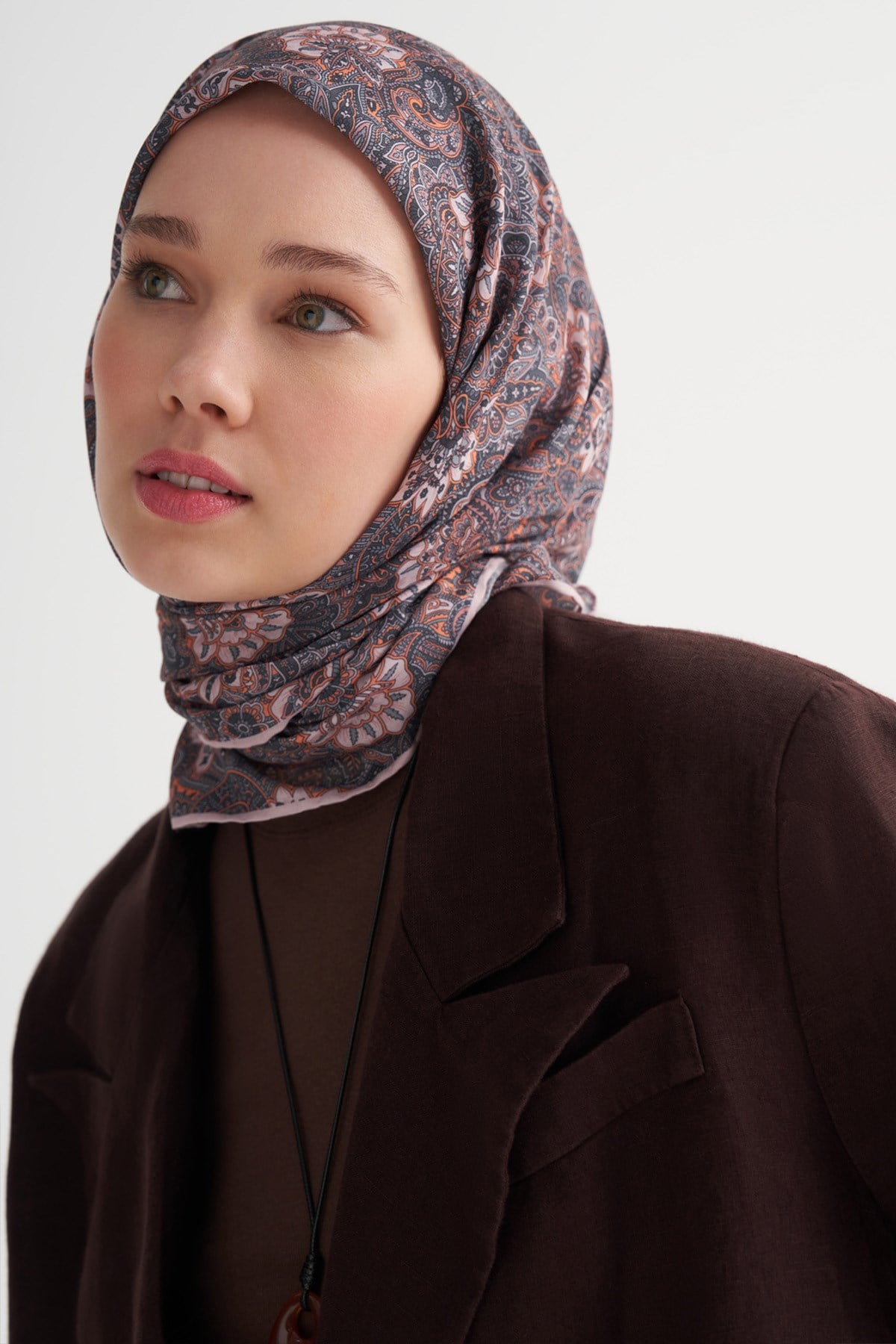 Velora Soft Eşarp Antrasit