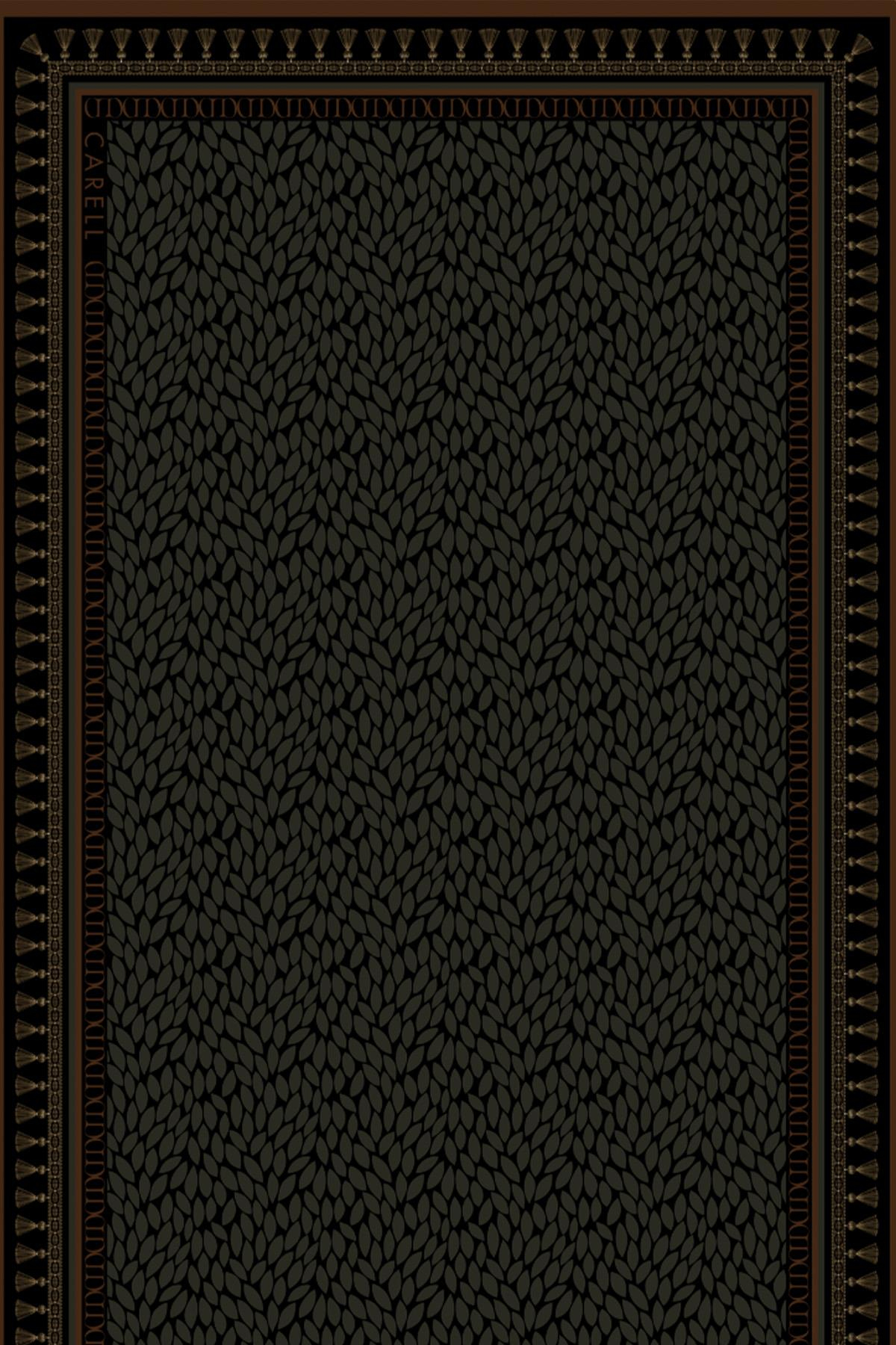 Vera İncira Viskon Şal Siyah