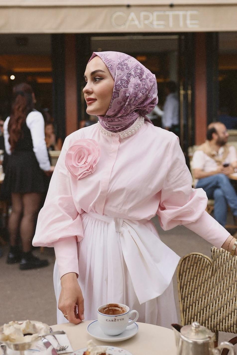 Aleyna'nın Tercihi Dreams Lila Comfy İpek Şal