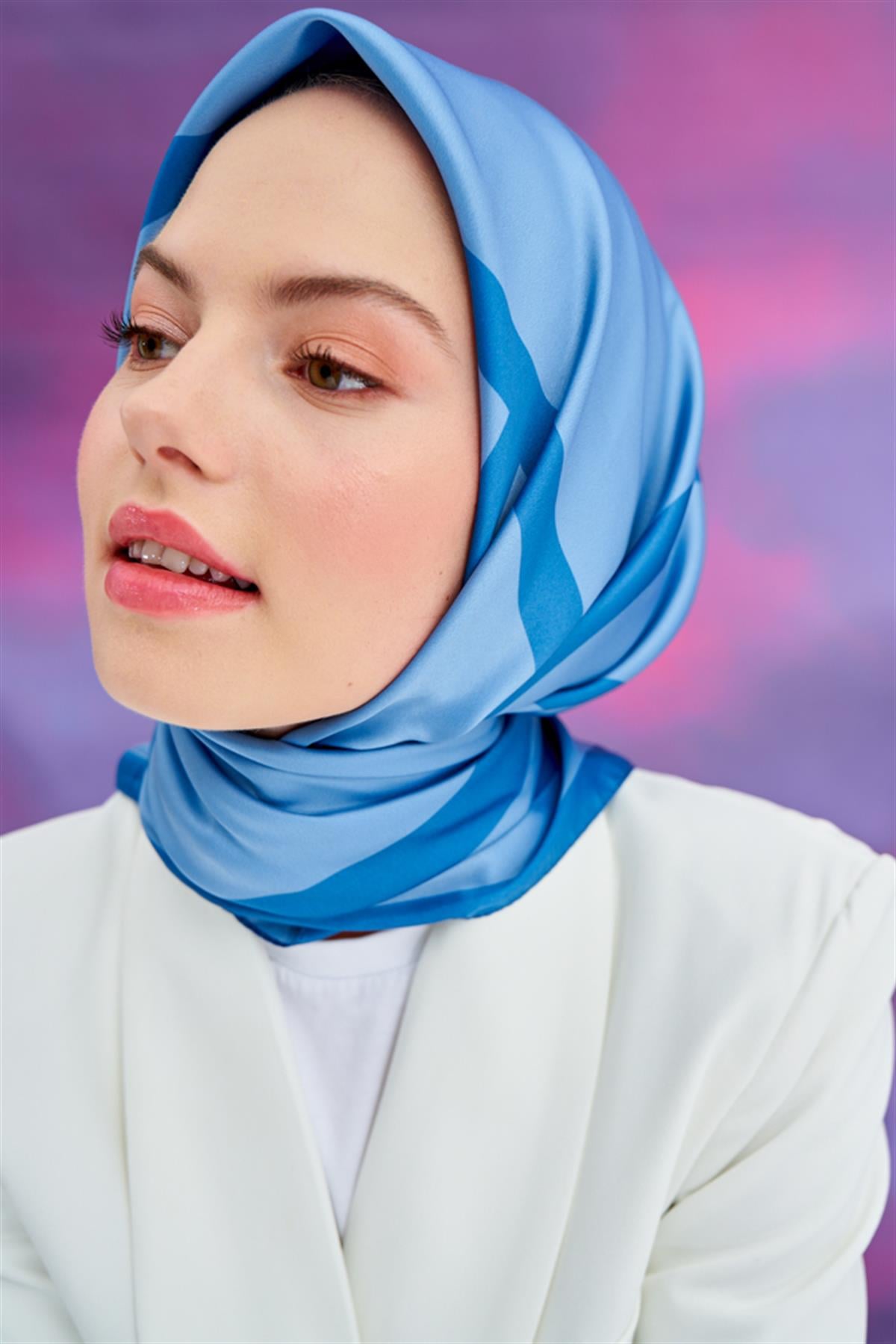 Amora Eşarp Mavi