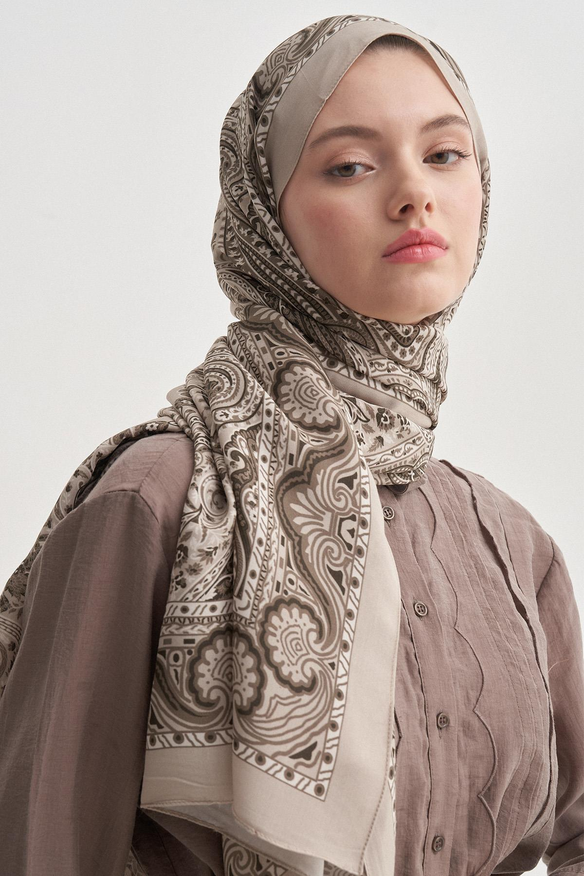 Ravena Kum Beji Nilla Pamuklu Şal