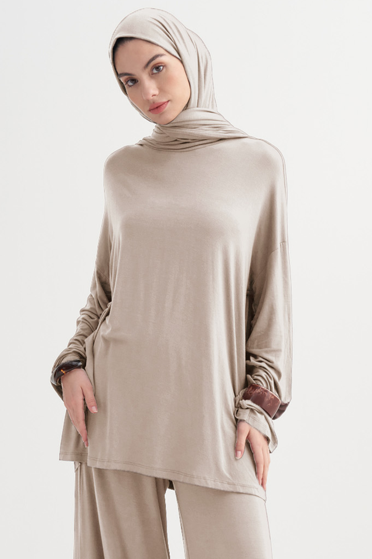 Micro Modal Tunik Taş