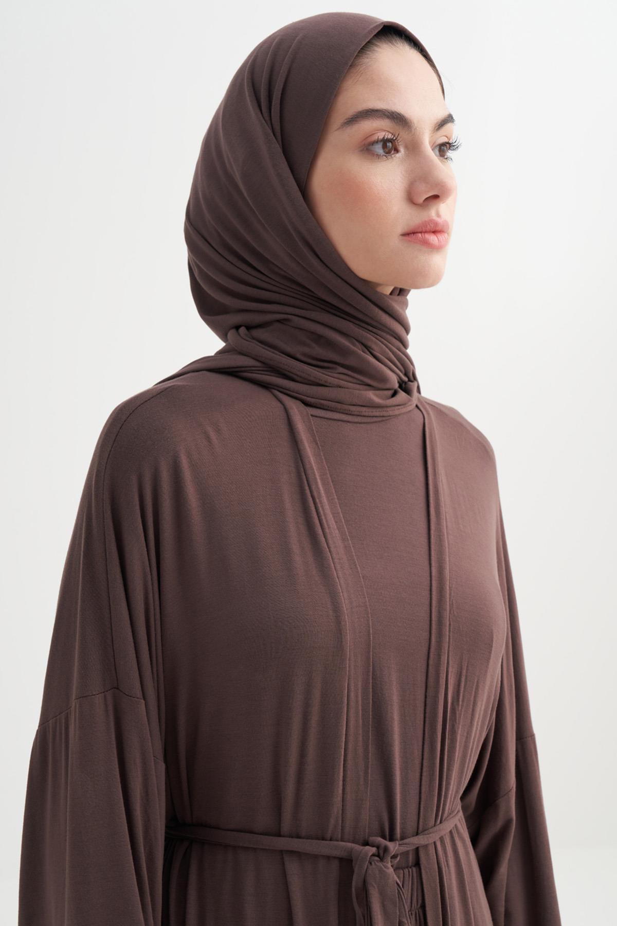 Micro Modal Şal Kahve