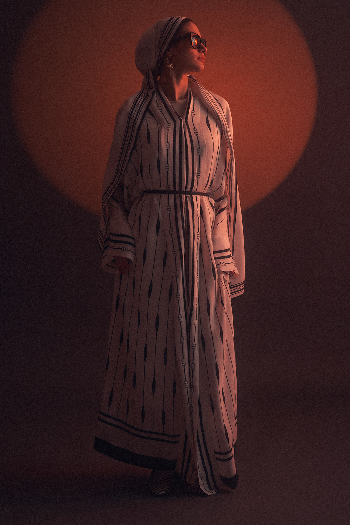 Zyra Floş Abaya Krem