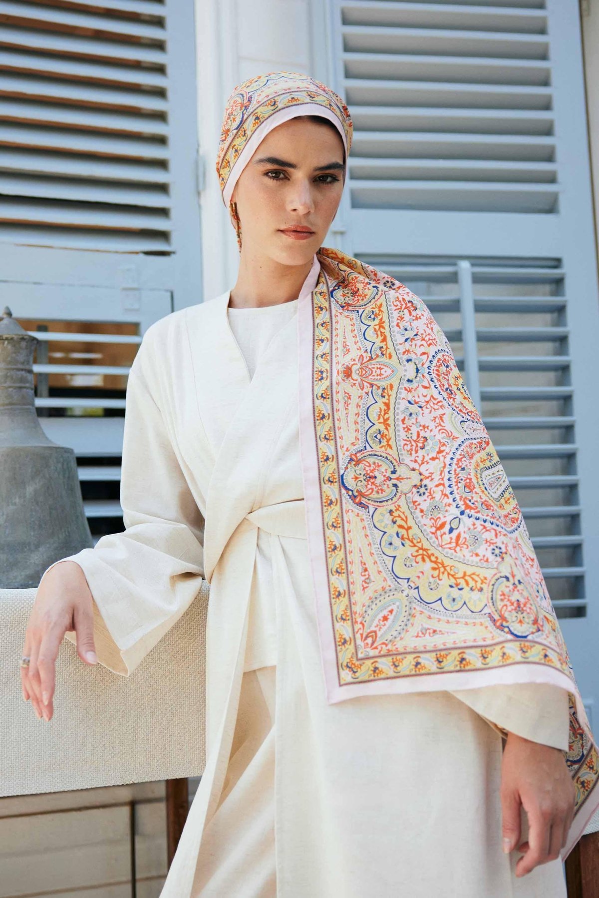 Sunset Comfy İpek Şal