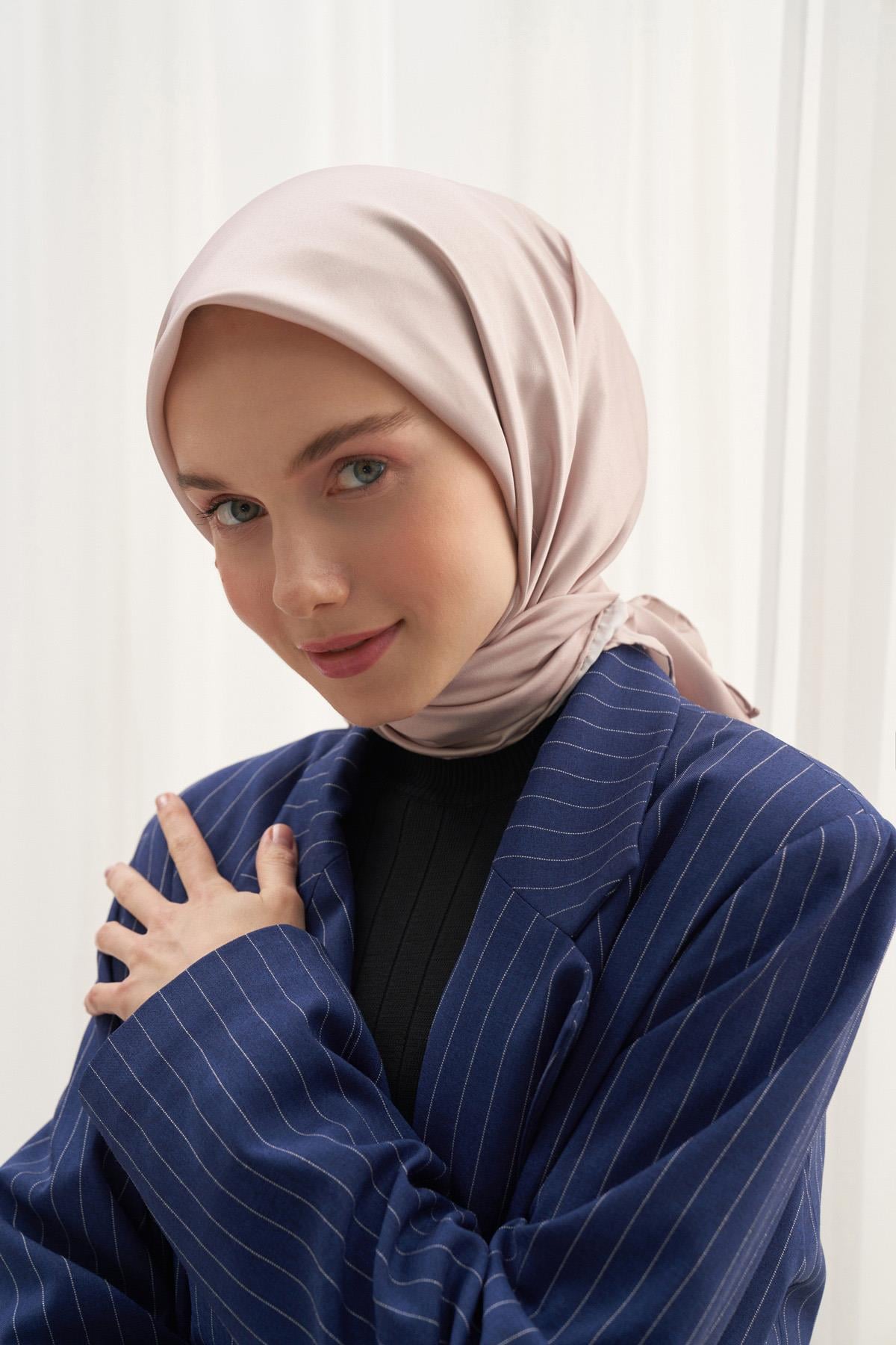 Twill Eşarp Bej