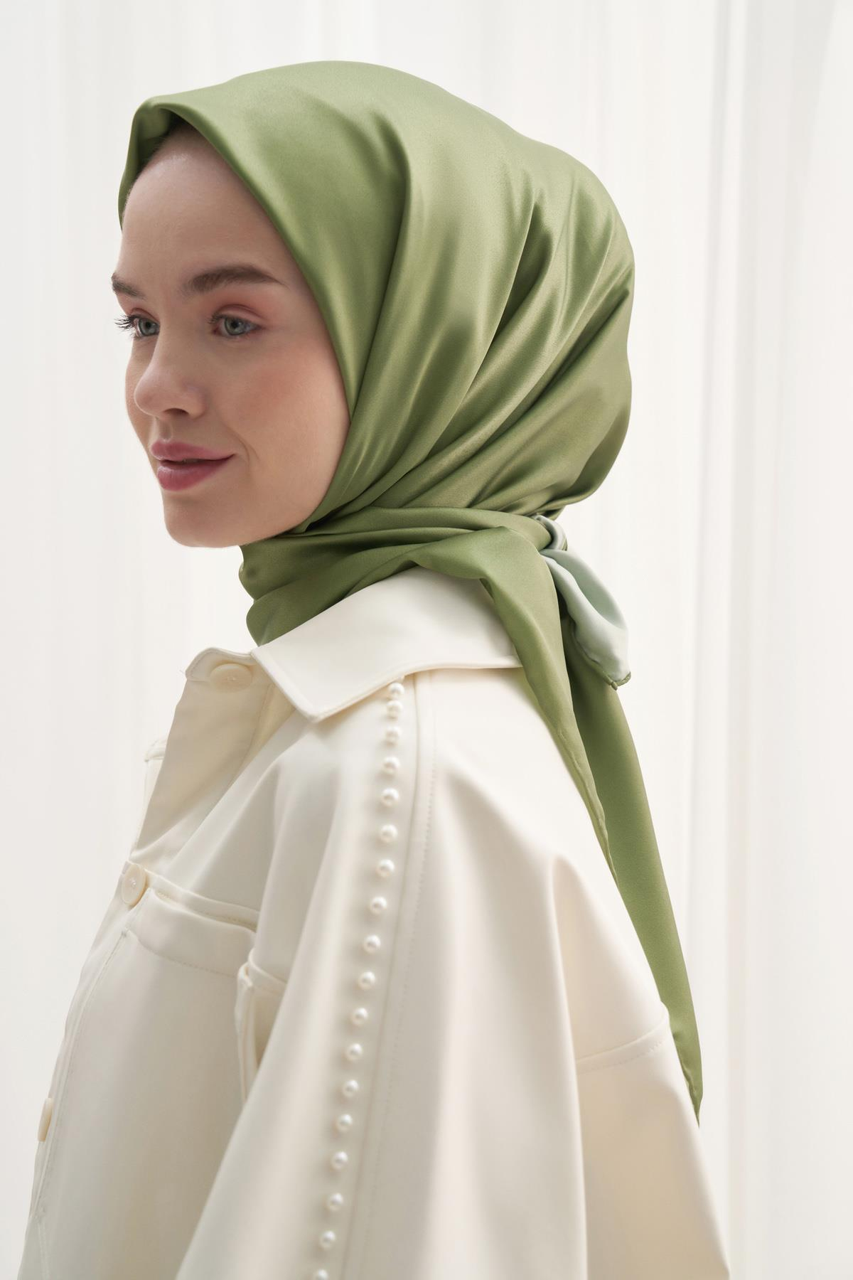 Twill Eşarp Yeşil