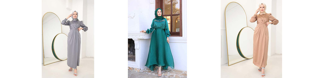 abiye tesettür MODELLERİ