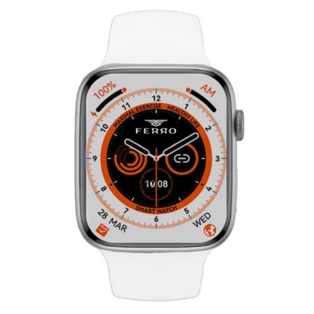 Ferro  FSW1108Pro-A Silver Case Akıllı Kol Saati