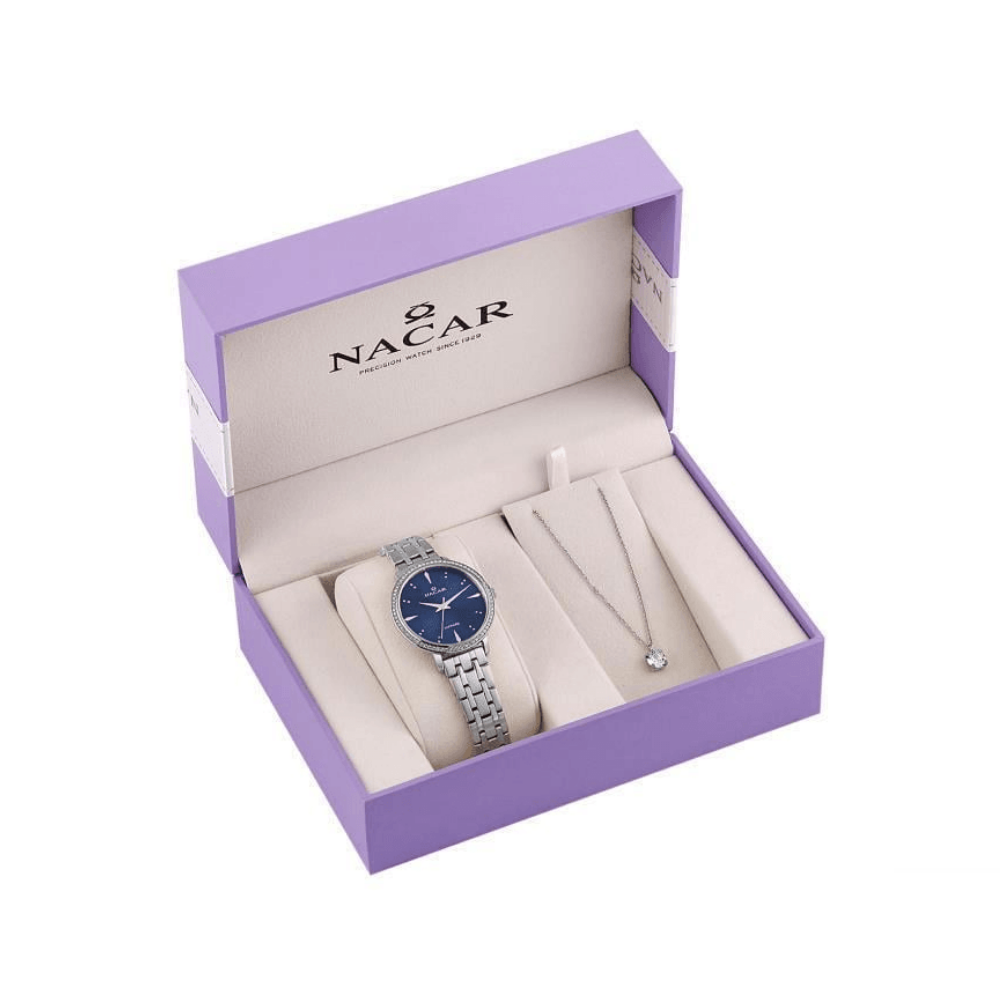 Nacar 34-39B624-ALMS-SET Kadın Kol Saati