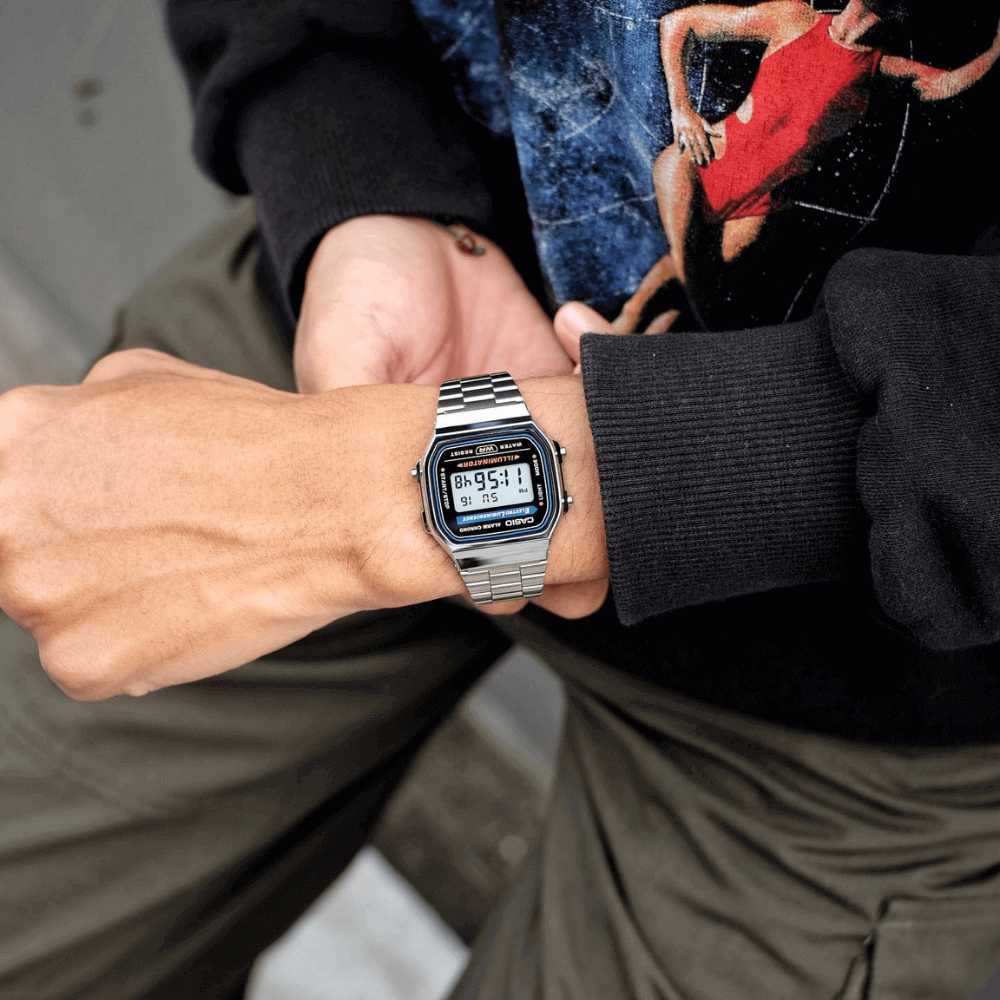 Casio RETRO A168WA-1WDF Kol Saati