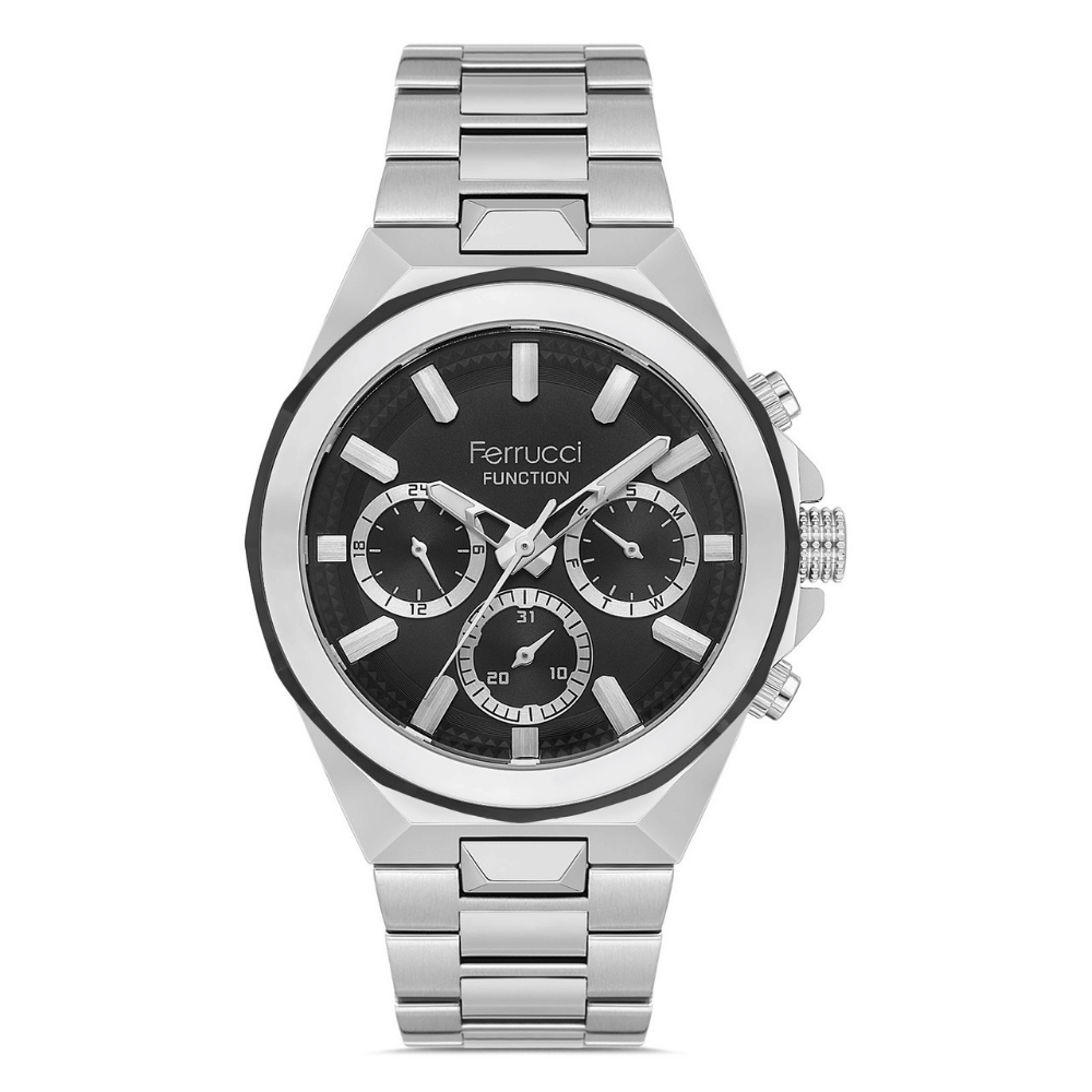 Ferrucci FER.03647M.01 Çelik Kordon Erkek Kol Saati