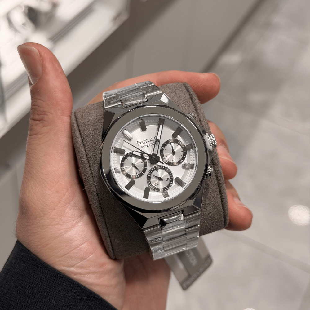 Ferrucci FER.03647M.04 Çelik Kordon Erkek Kol Saati