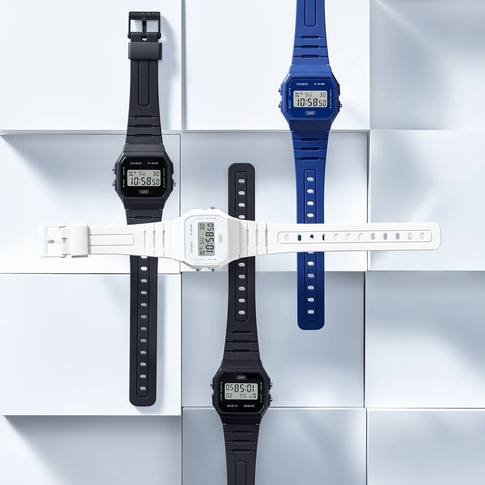 Casio F-91WB-1ADFKol Saati