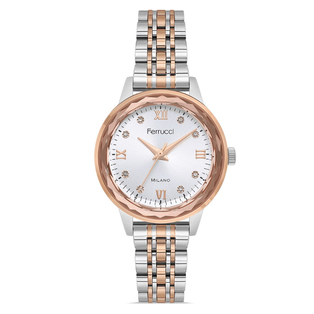 Ferrucci FER.01113-05 Çelik Kordon Kadın Kol Saati