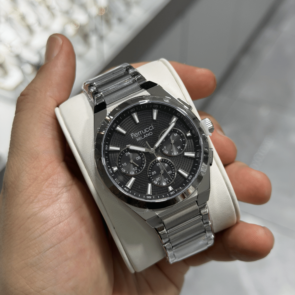 Ferrucci FER.03673M.05 Çelik Kordon Erkek Kol Saati