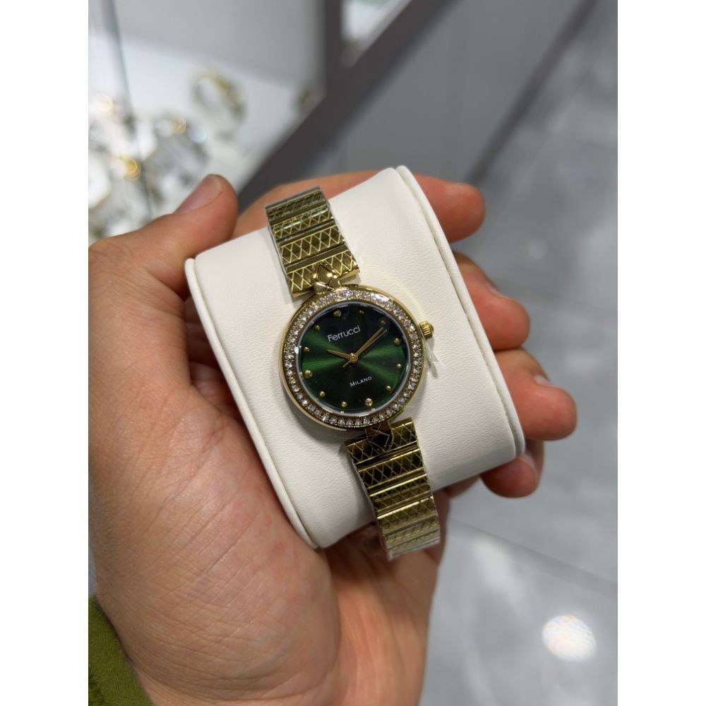 Ferrucci FER.03693M.06 Çelik Kordon Kadın Kol Saati