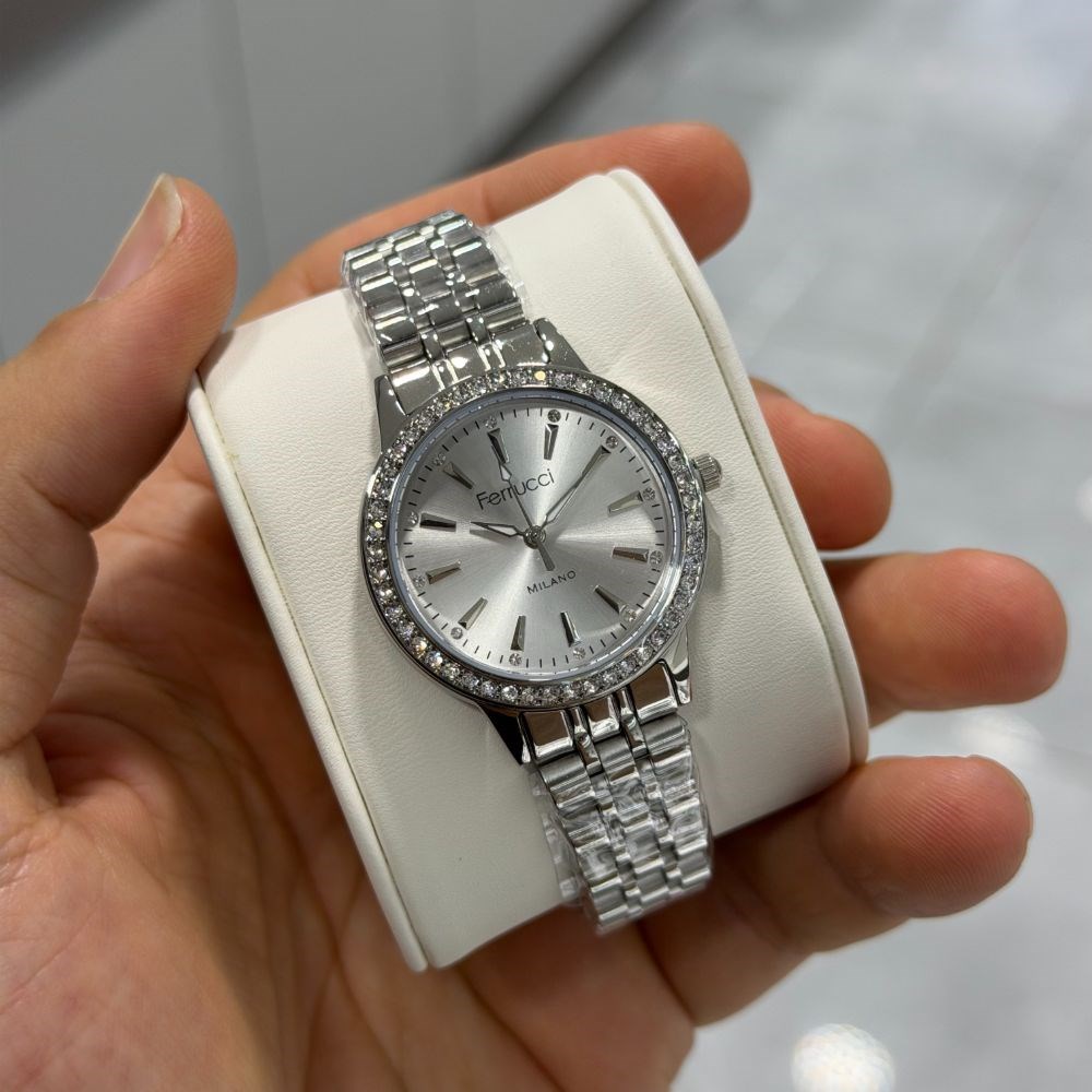 Ferrucci FER.03709M.01 Çelik Kordon Kadın Kol Saati