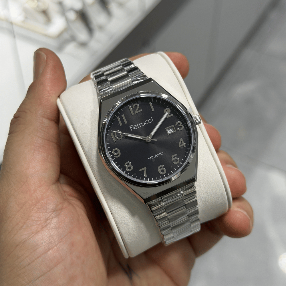 Ferrucci FER.03732M.01 Çelik Kordon Erkek Kol Saati