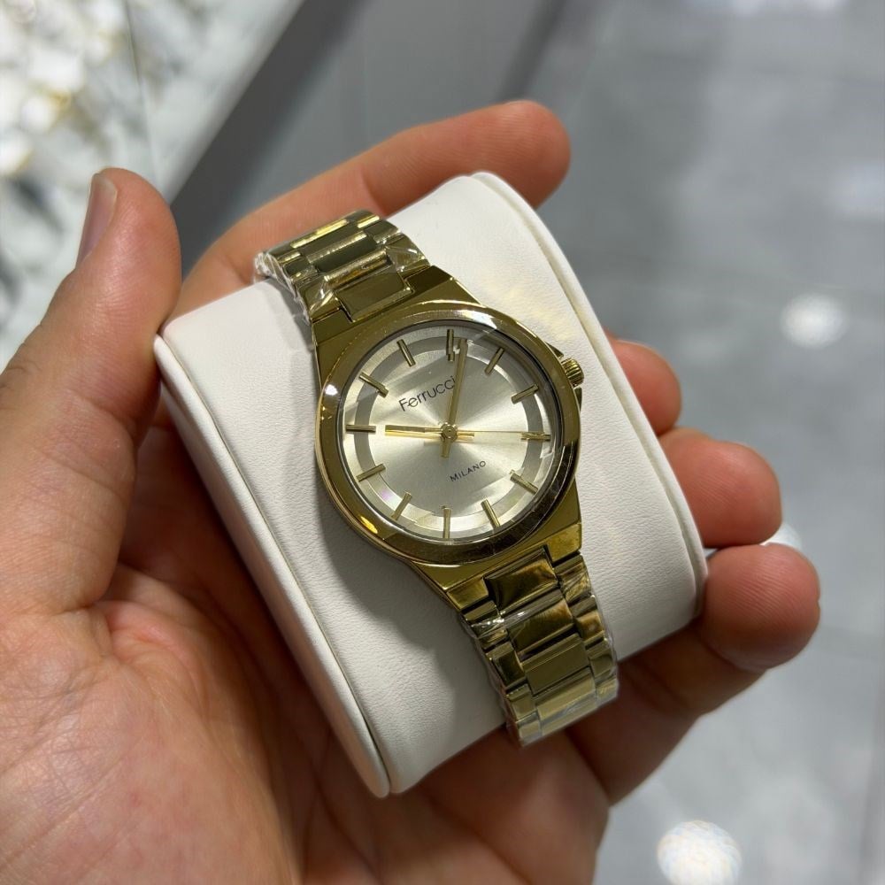 Ferrucci FER.03679M.03 Çelik Kordon Kadın Kol Saati
