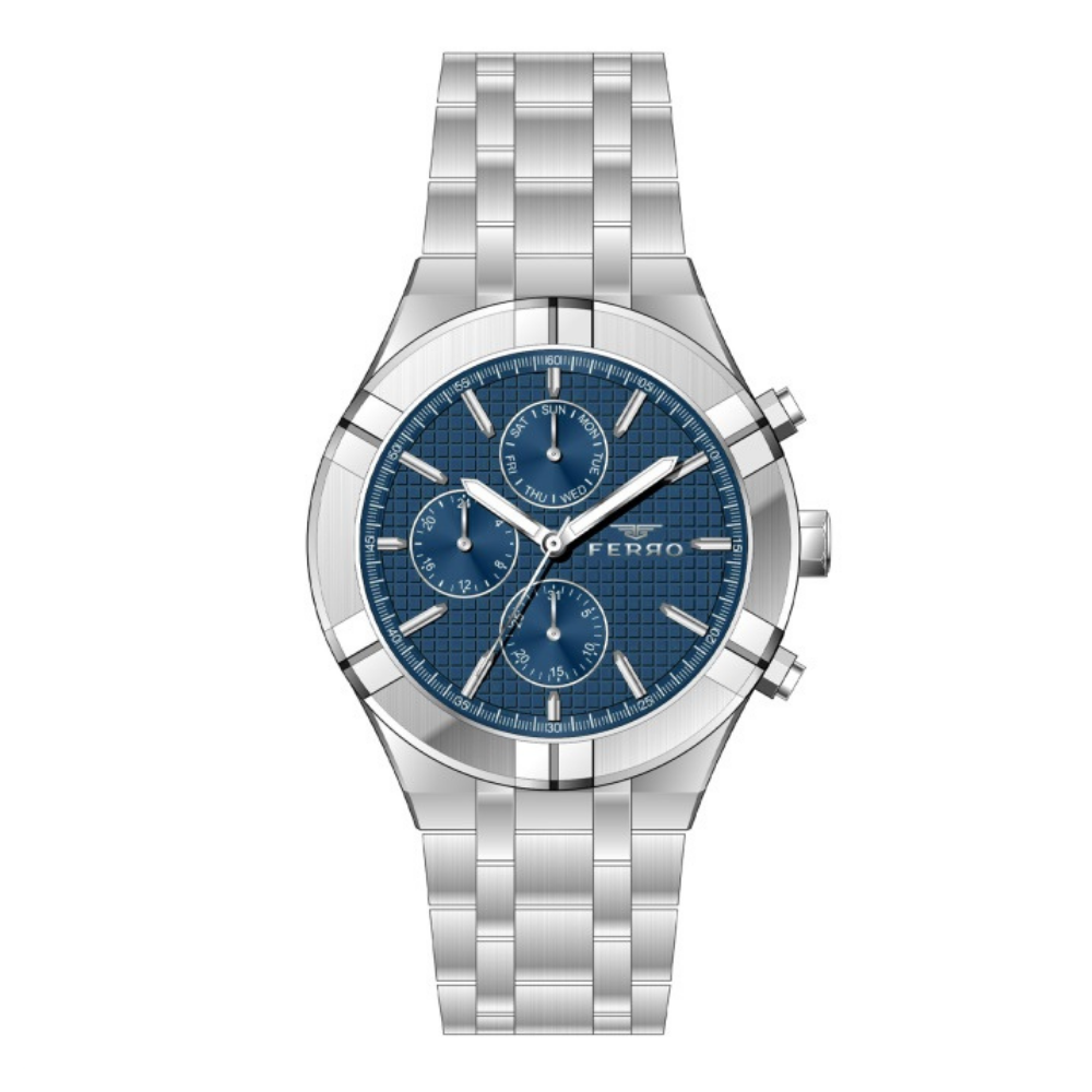 FERRO FM31378A-A3 Çelik Kordon Erkek Kol Saati