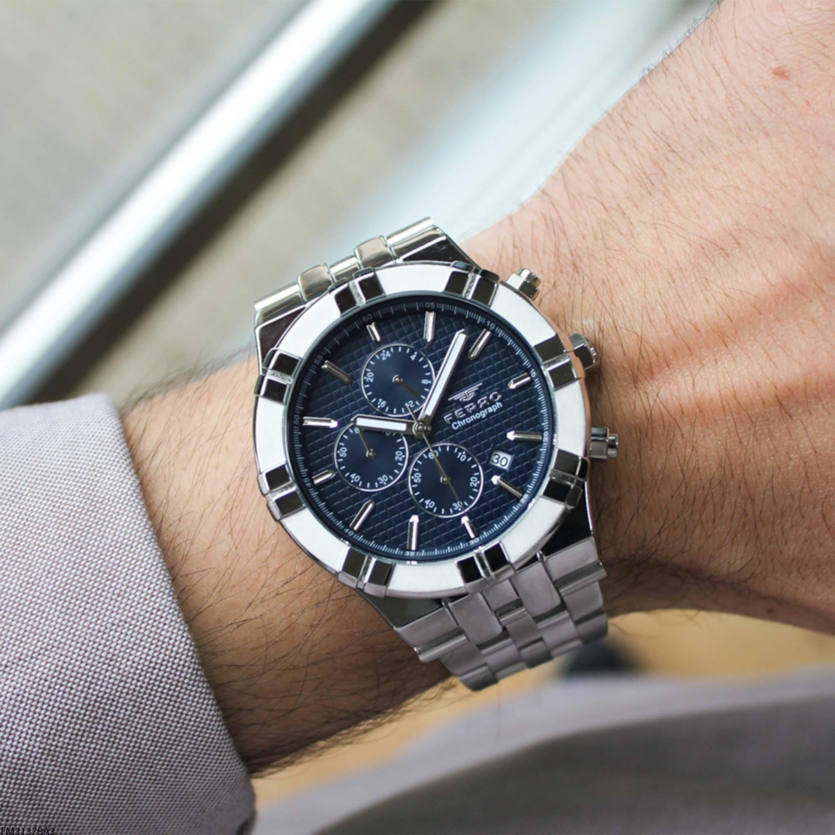 FERRO FM31378A-A3 Çelik Kordon Erkek Kol Saati