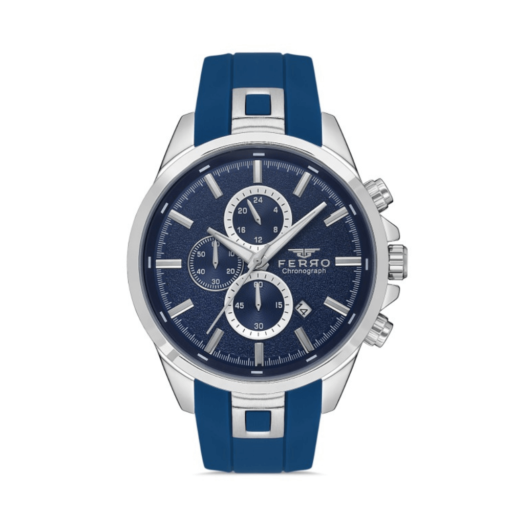 FERRO FRO31380D-L3 Slikon Kordon Erkek Kol Saati