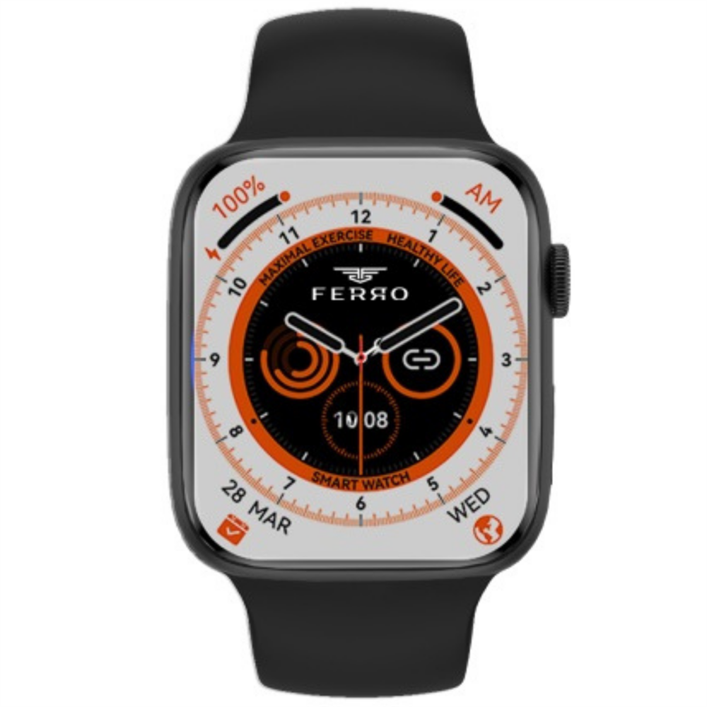 Ferro FSW1108Pro-G Black Case Akıllı Kol Saati