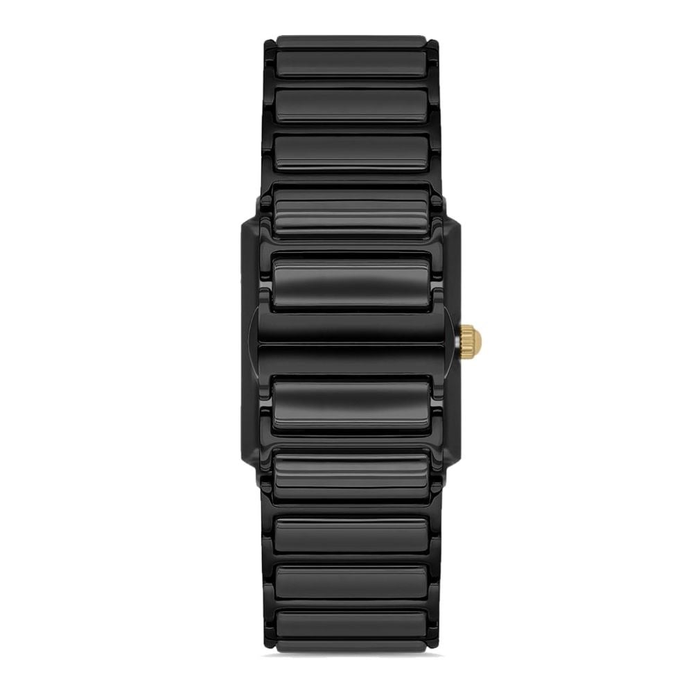 Hislon CL215B-04SG Seramik Pırlantalı Erkek Kol Saati