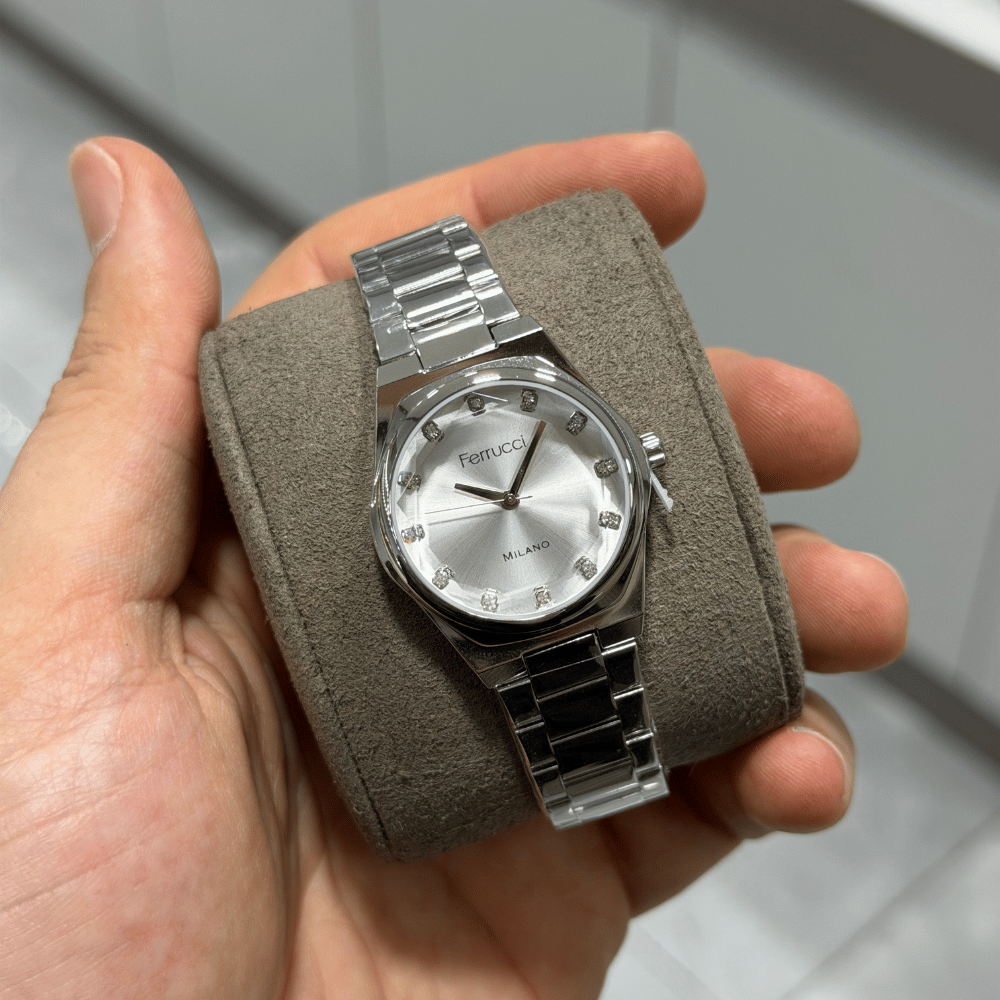 Ferrucci FER.03378M.01 Çelik Kordon Kadın Kol Saati